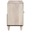 Baderomsskap Veggmontert Hvit 62 x 33 x 58 cm Massiv mangotre