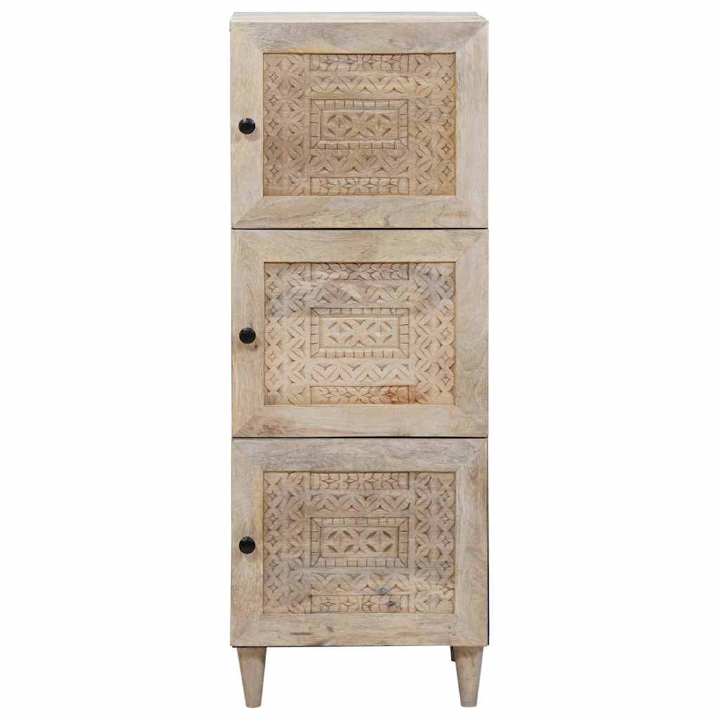 Høyskap Hvit 40 x 33 x 110 cm heltre mango