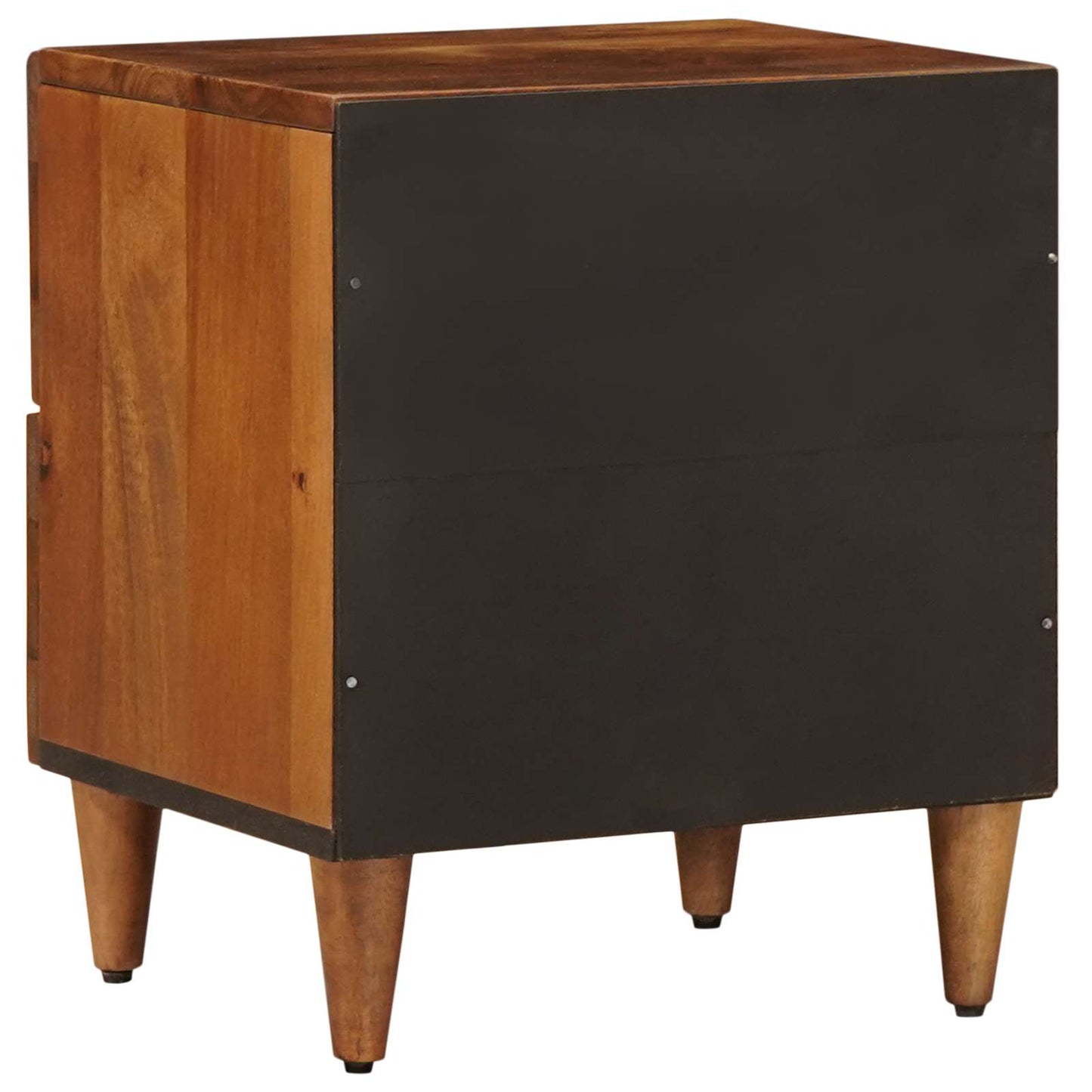 Nattbordskap med skuff Brun 40 x 33 x 46 cm Massiv mango tre