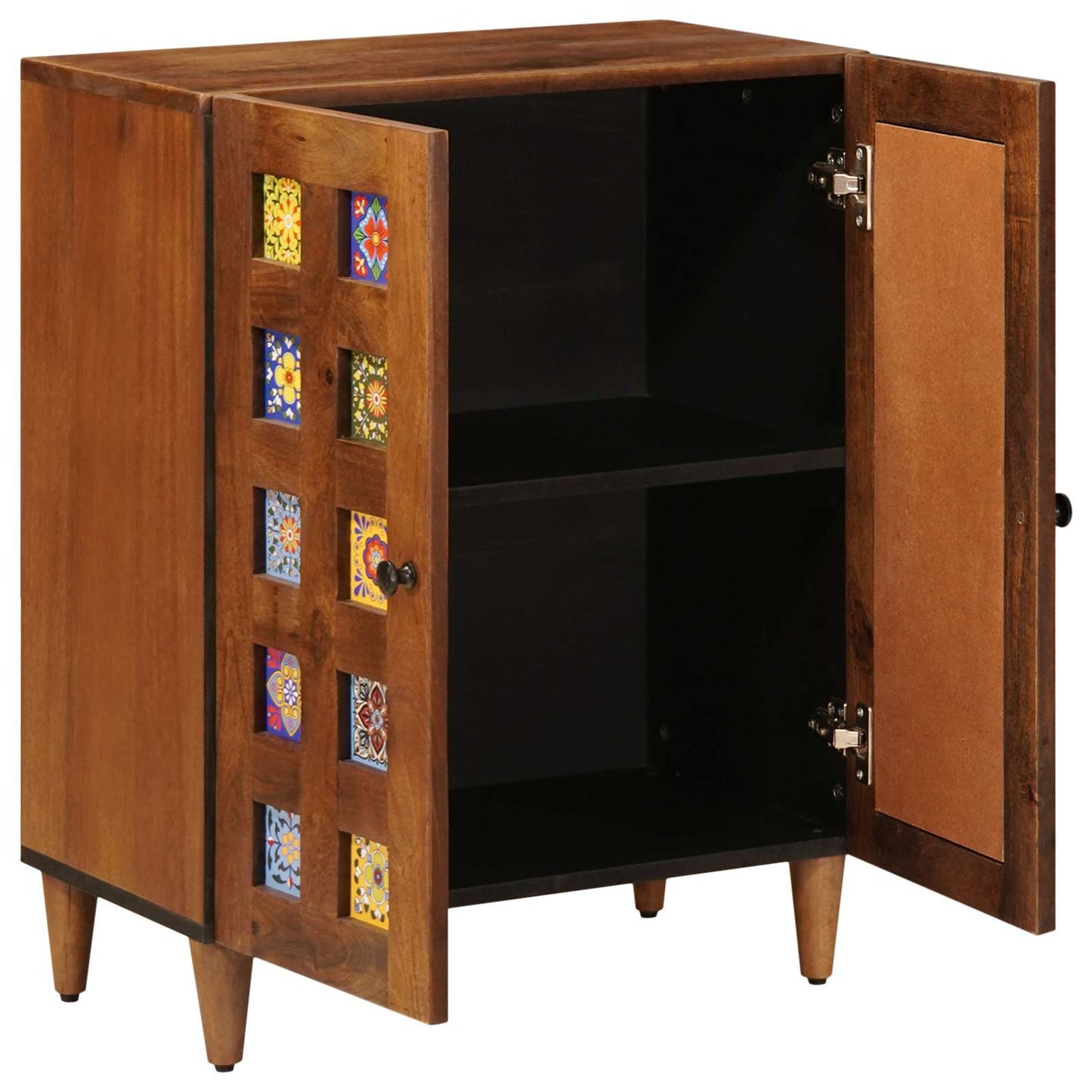 Serviesskap Valnøtt 60 x 33 x 75 cm Massiv mango tre