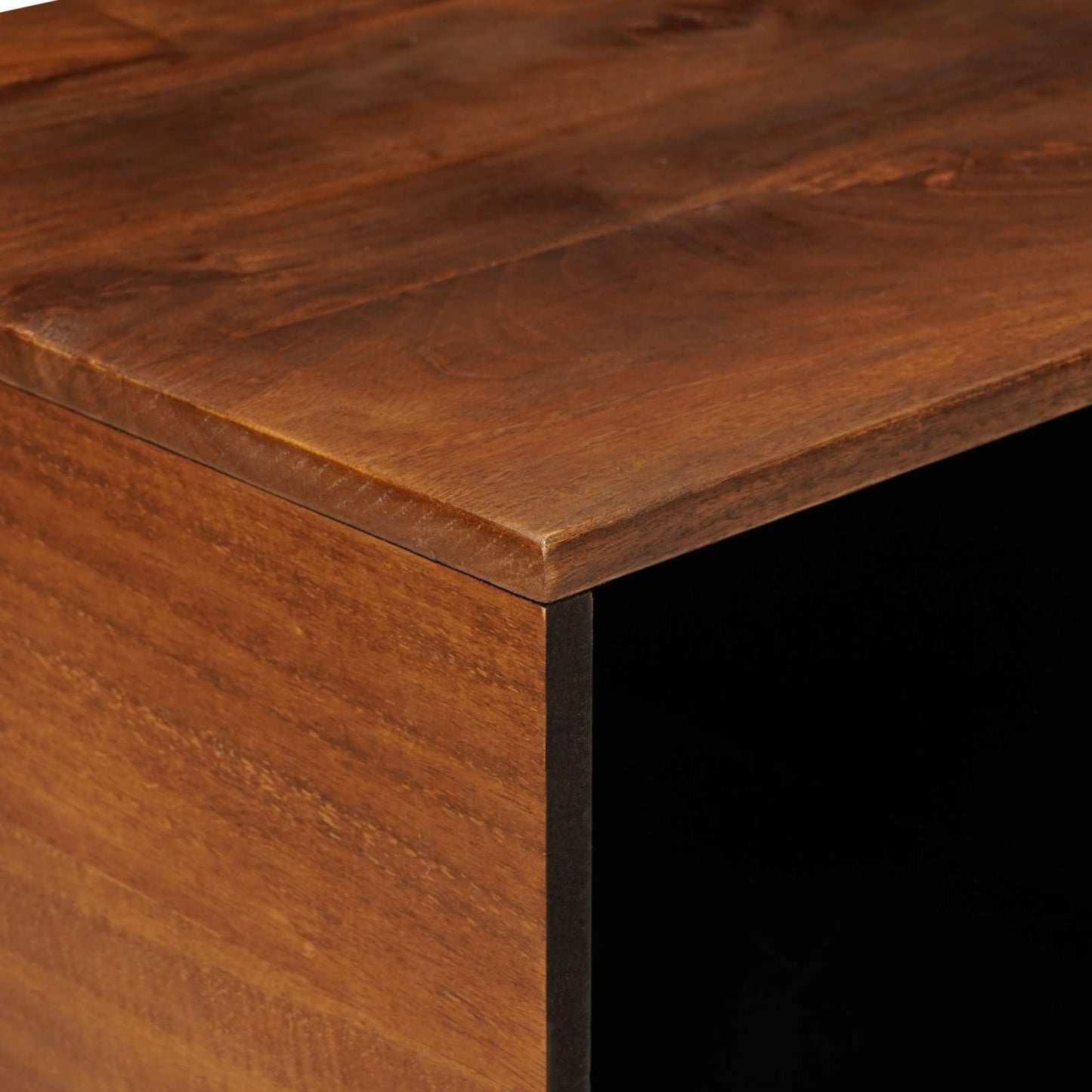 Kaffebord Brun 80 x 50 x 40 cm Massiv mango tre