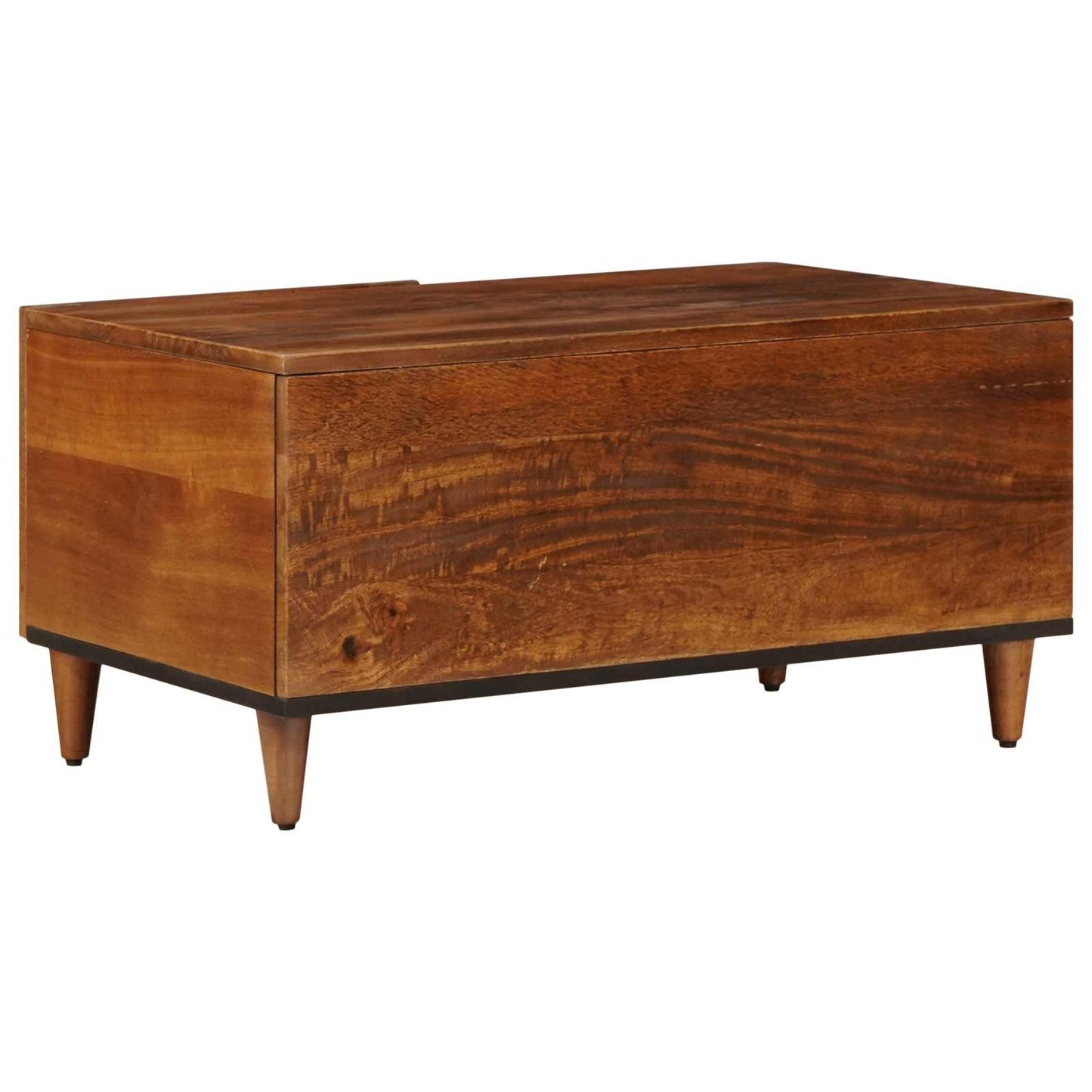 Kaffebord Brun 80 x 50 x 40 cm Massiv mango tre