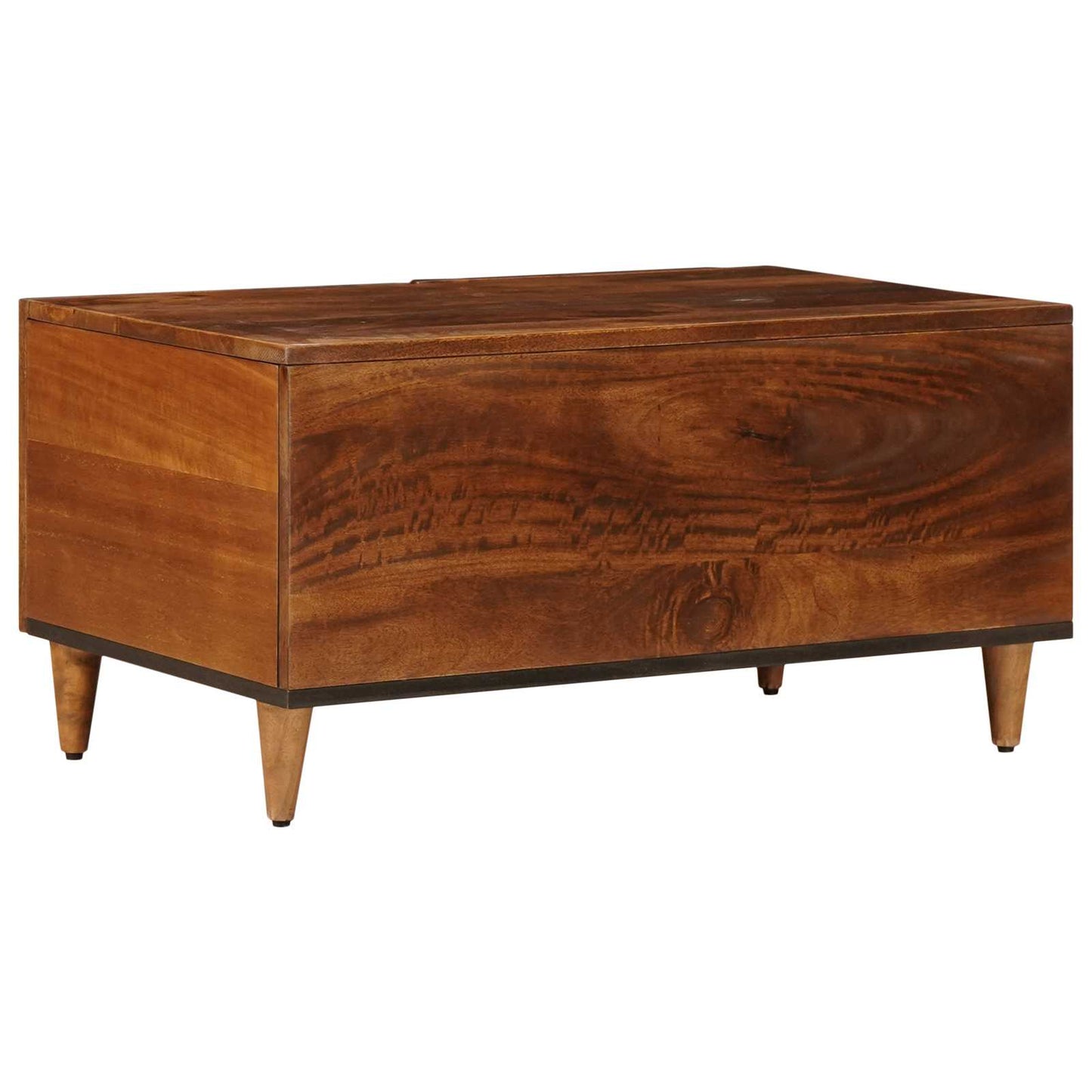 Kaffebord Brun 80 x 50 x 40 cm Massiv mango tre
