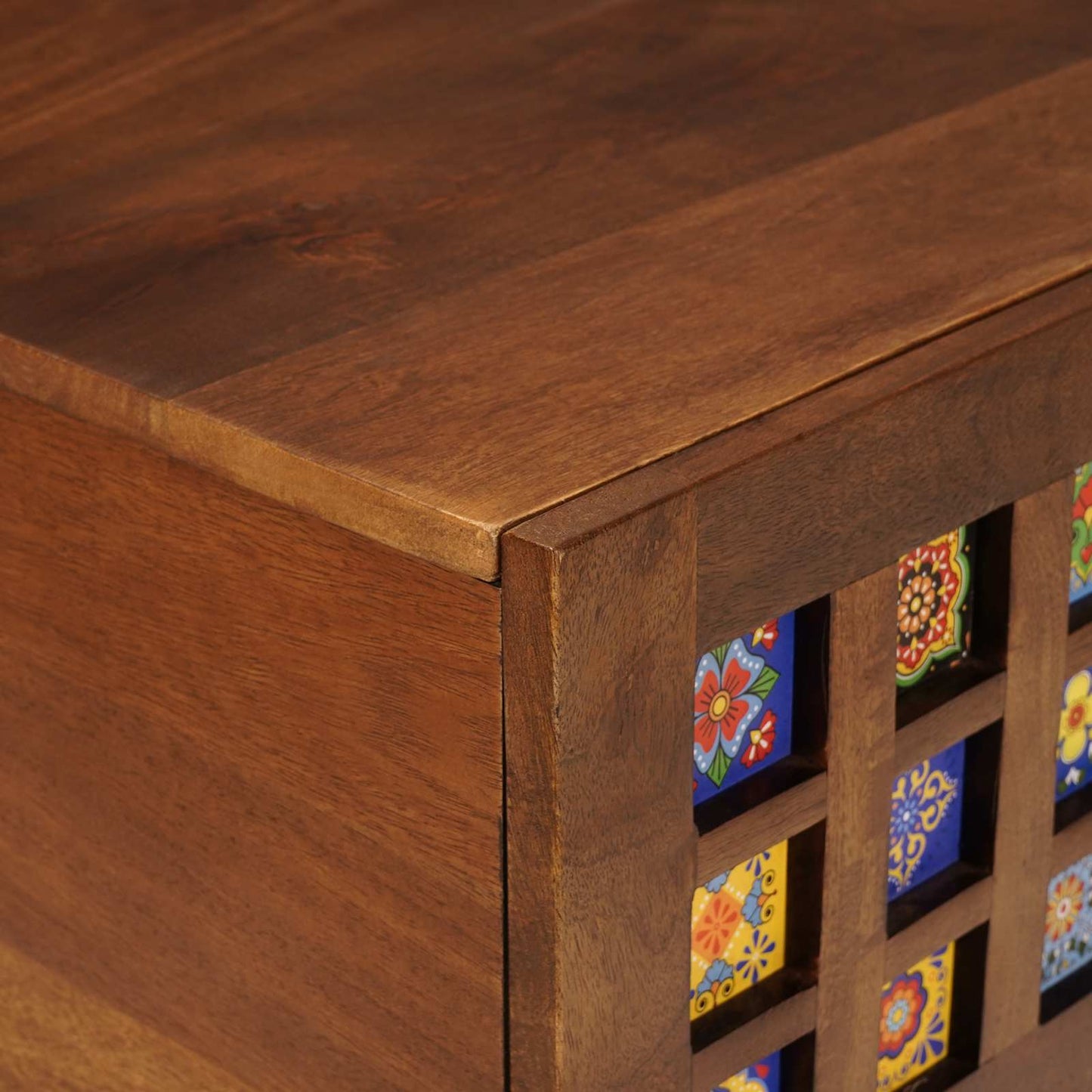 Kaffebord Brun 100 x 54 x 40 cm Massiv mango tre