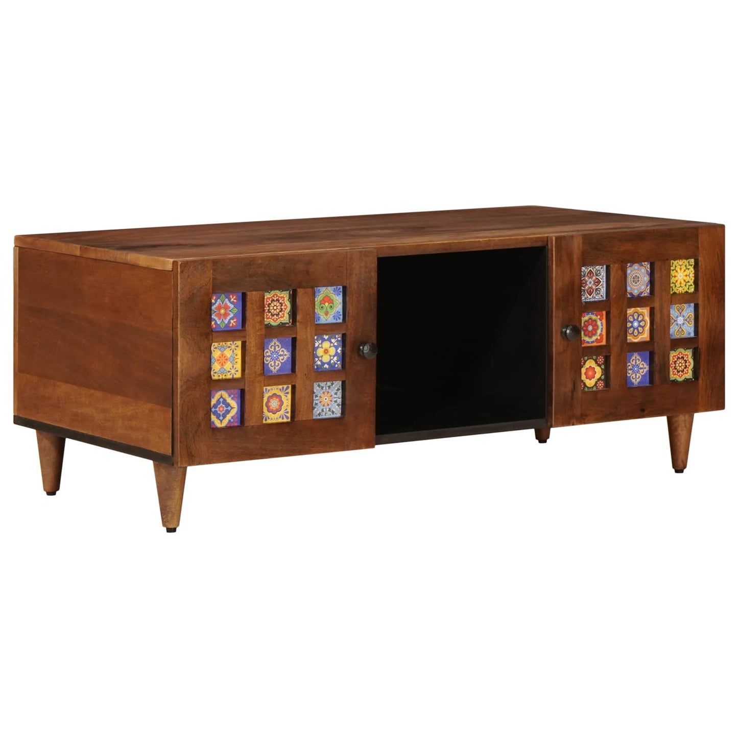 Kaffebord Brun 100 x 54 x 40 cm Massiv mango tre
