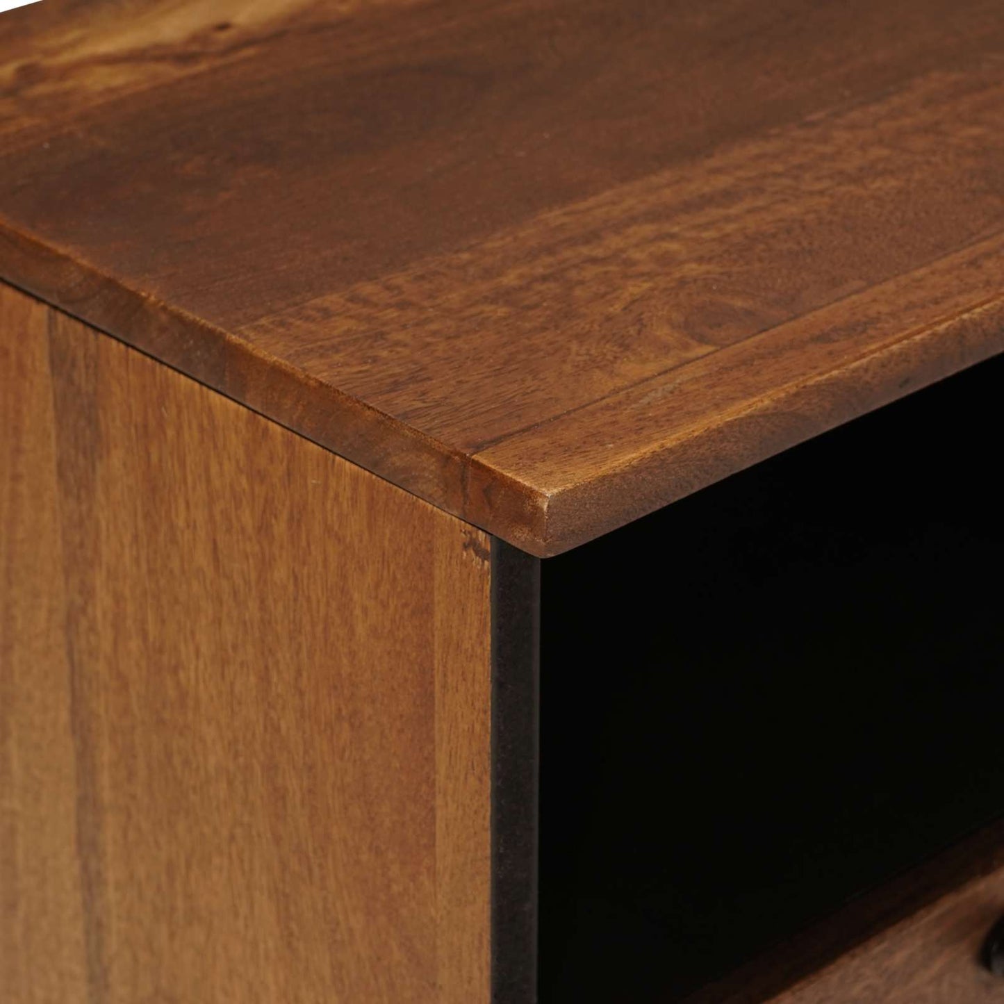 Kaffebord med skuff Brun 80 x 54 x 40 cm Massiv mango tre