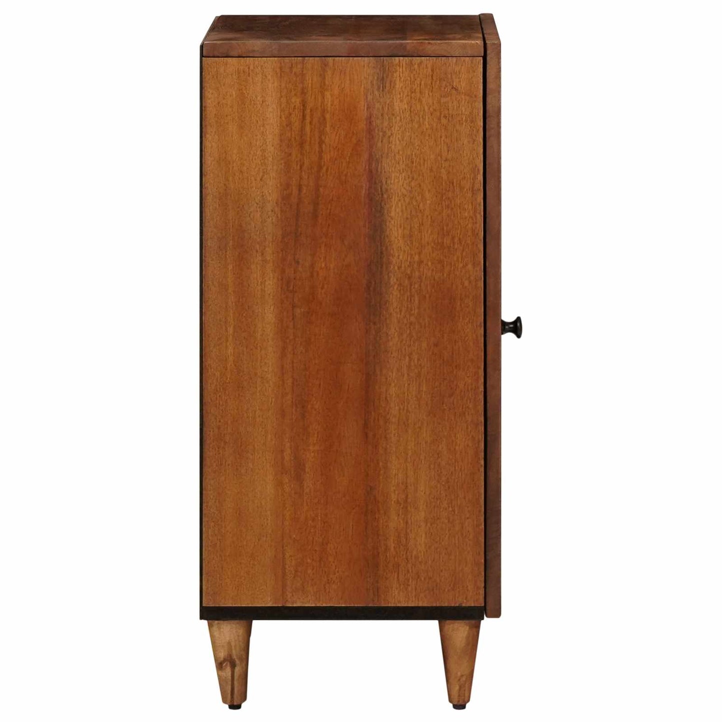 Serviesskap med dør Valnøtt 40 x 33 x 75 cm Massiv mango tre