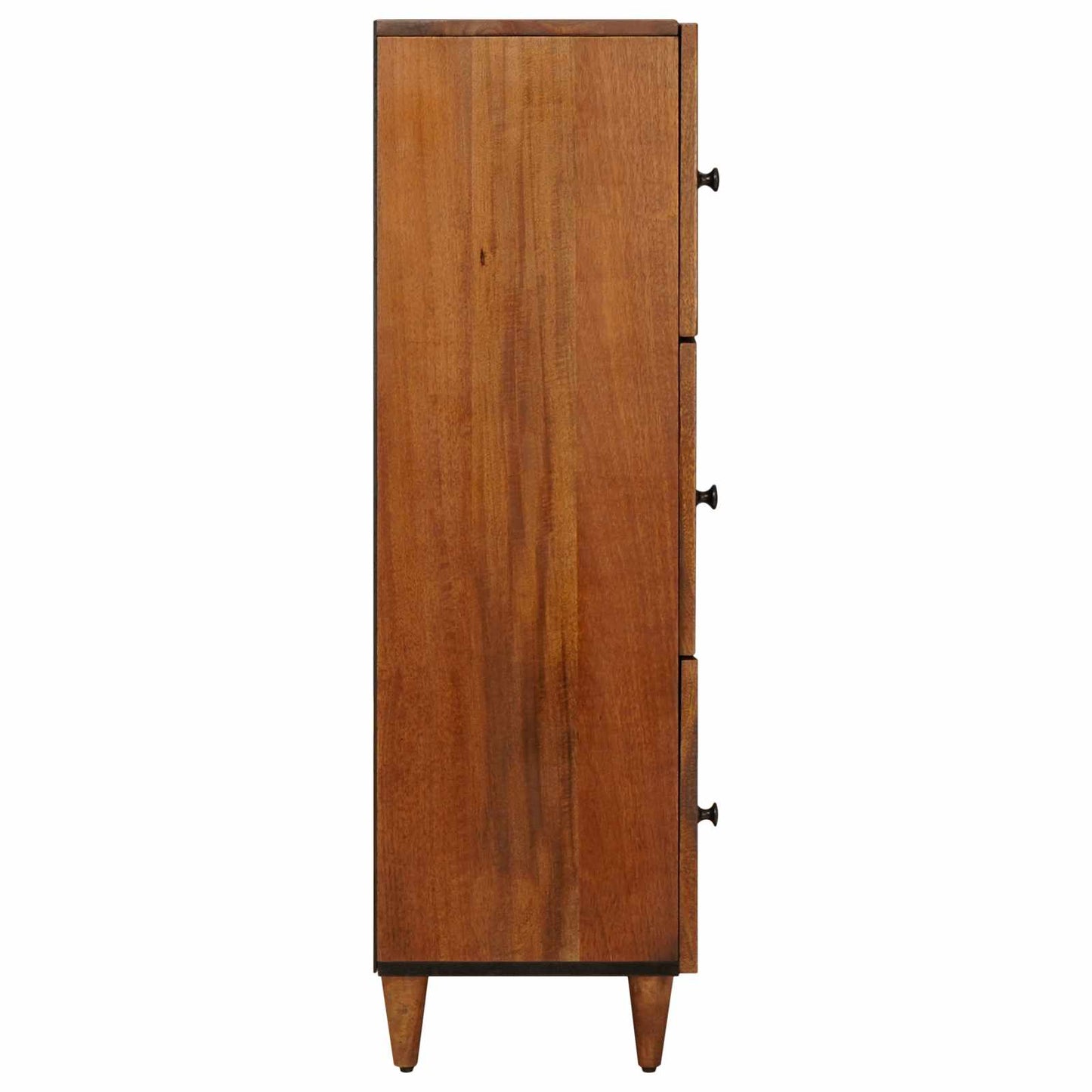 Høyskap med lagring Valnøtt 40 x 33 x 110 cm Massiv mango tre