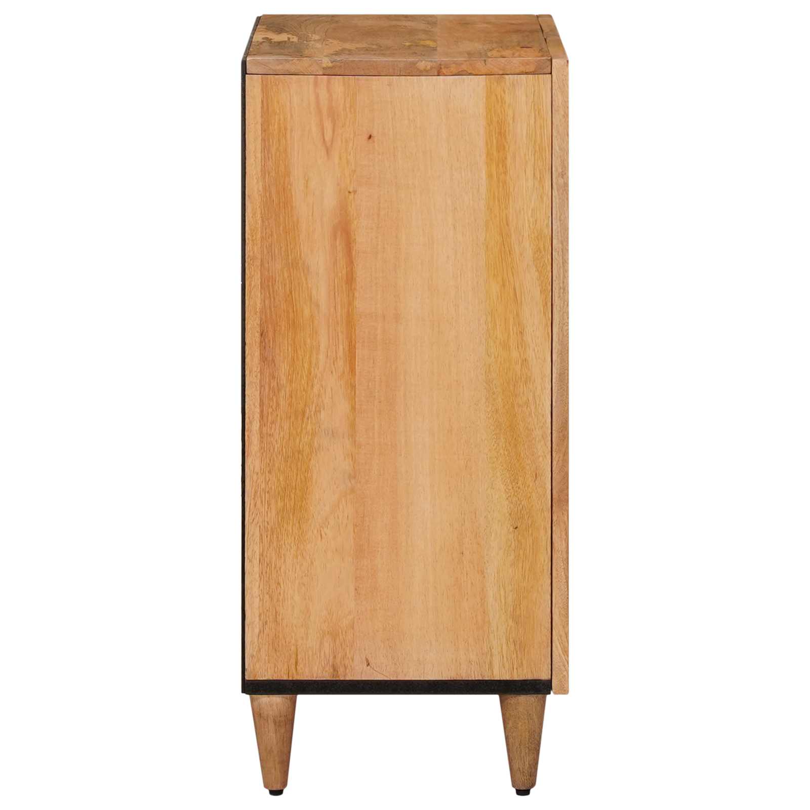 Serviesskap Naturlig 60 x 33,5 x 75 cm Massiv mango tre vidaXL