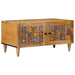 Kaffebord Naturlig 80 x 50 x 40 cm Massiv mango tre