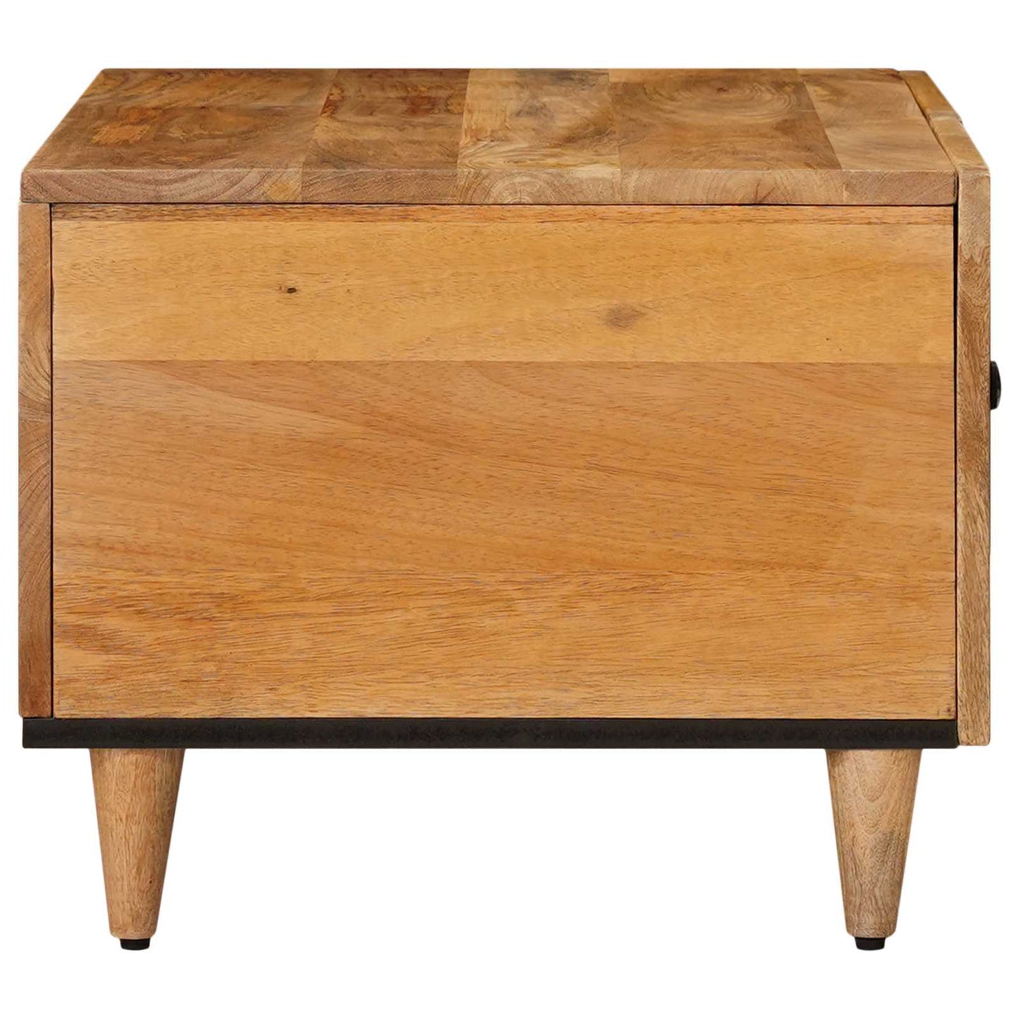 Kaffebord Naturlig 80 x 50 x 40 cm Massiv mango tre