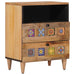 Nattbordskap Naturlig 50 x 33 x 62 cm Massiv mango tre