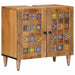 Baderomsvaskeskap Naturlig 62 x 33 x 58 cm Massiv mango tre vidaXL