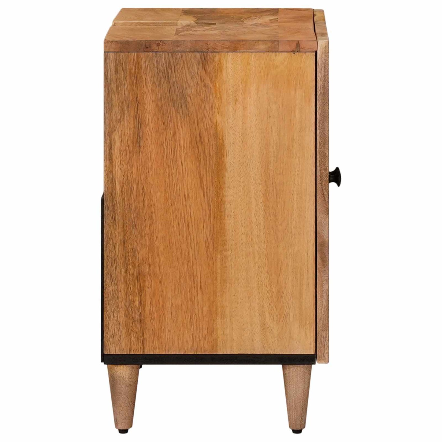 Baderomsvaskeskap Naturlig 62 x 33 x 58 cm Massiv mango tre vidaXL