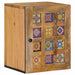 Baderom Hengende Skap med lagring Naturlig 38 x 33,5 x 48 cm vidaXL