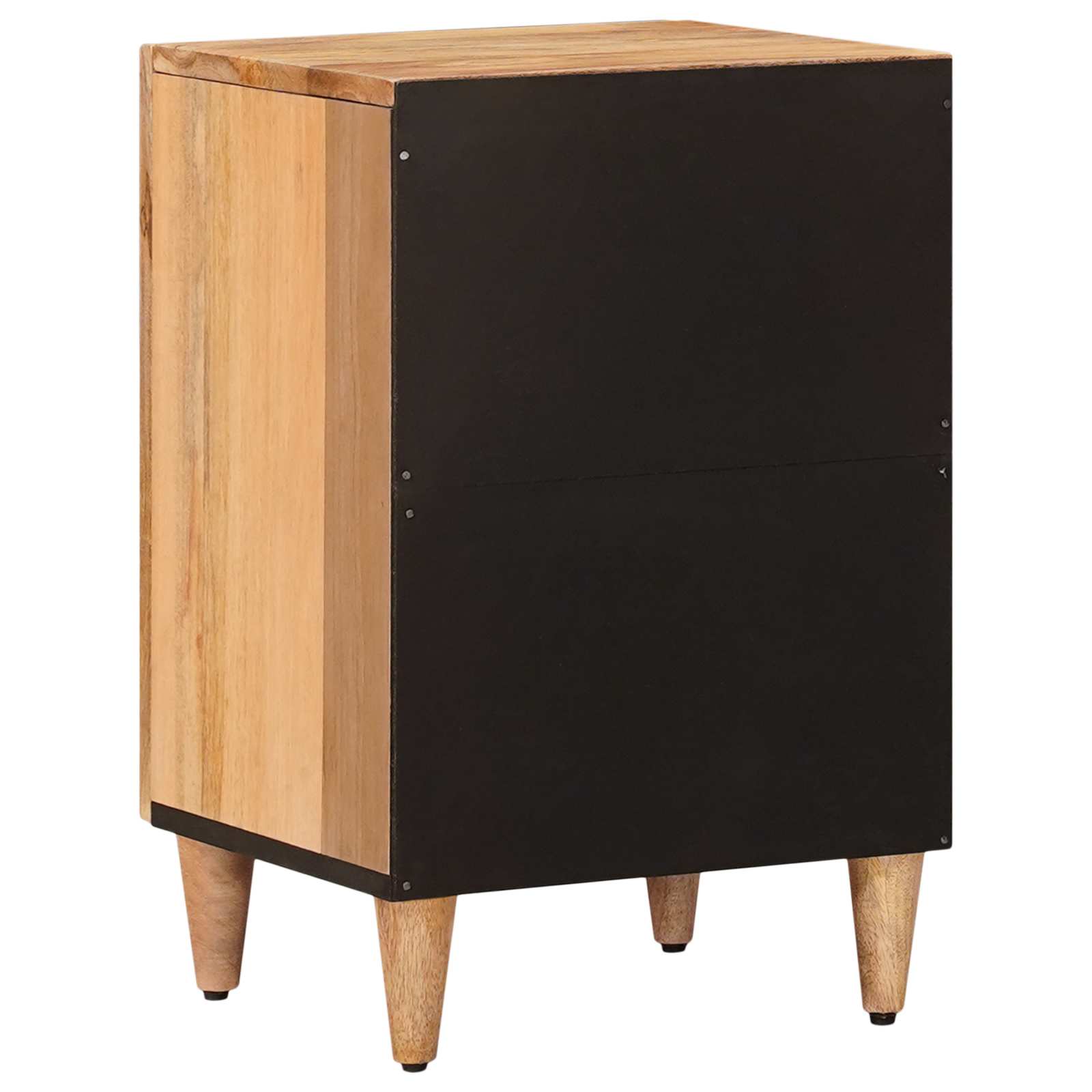 Baderomsskap Naturlig 38 x 33,5 x 58 cm Massiv mango tre vidaXL