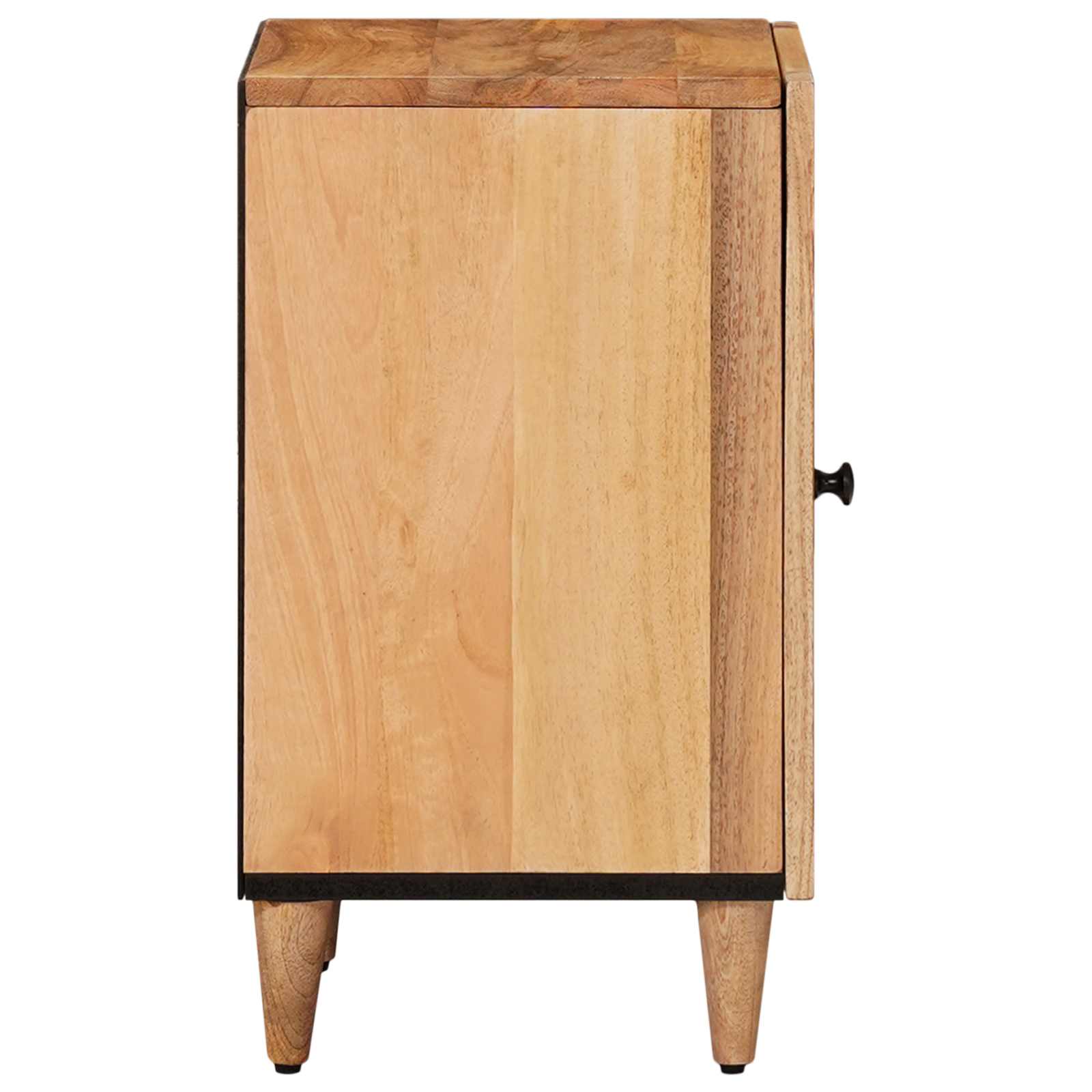 Baderomsskap Naturlig 38 x 33,5 x 58 cm Massiv mango tre vidaXL