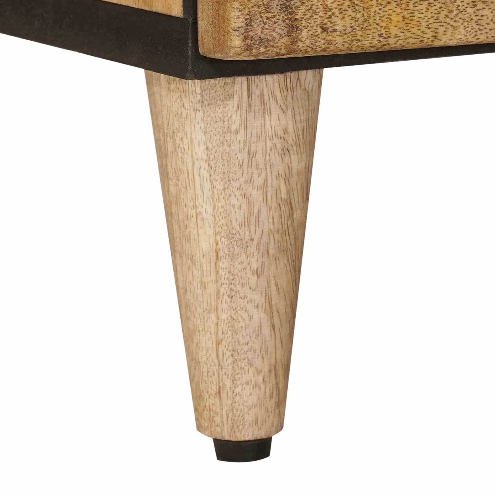 Serviesskap Naturlig 40 x 33,5 x 75 cm Massiv mango tre vidaXL