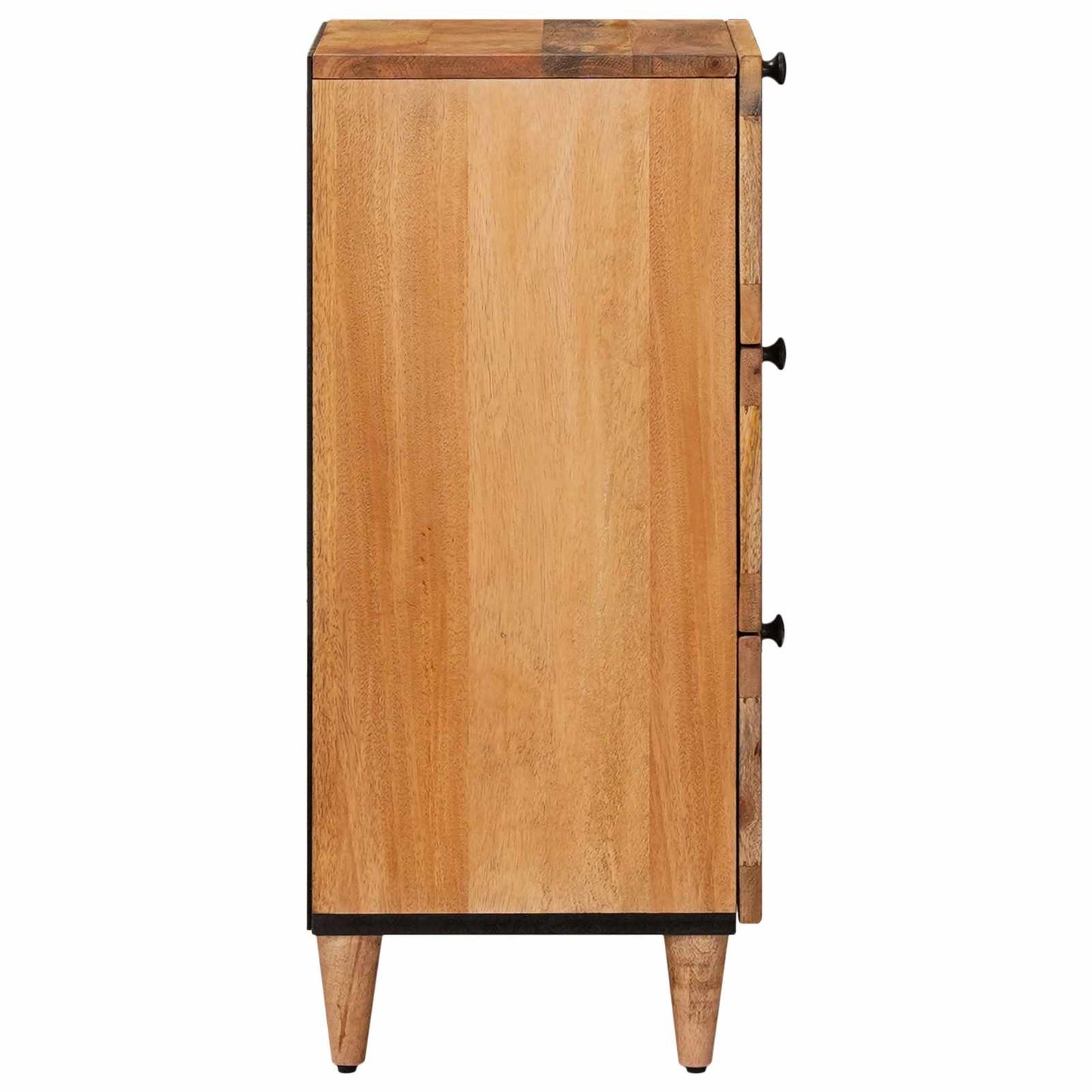 Serviesskap Naturlig 40 x 33,5 x 75 cm Massiv mango tre vidaXL