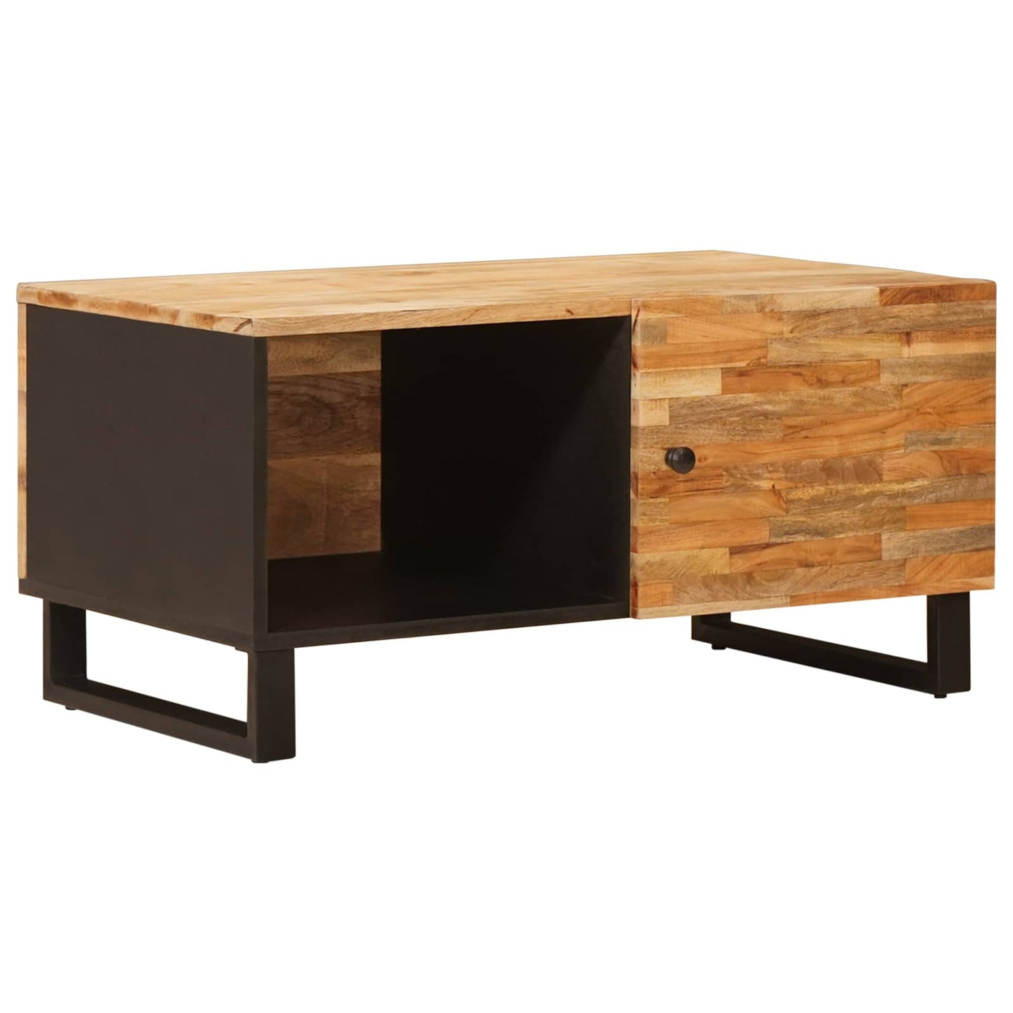 Kaffebord Brun 80 x 50 x 40 cm Massiv mango tre