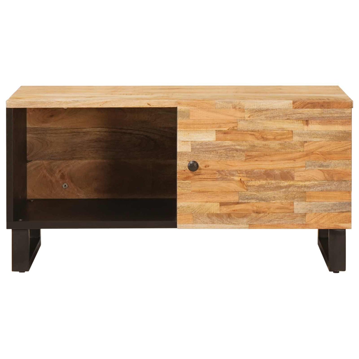 Kaffebord Brun 80 x 50 x 40 cm Massiv mango tre