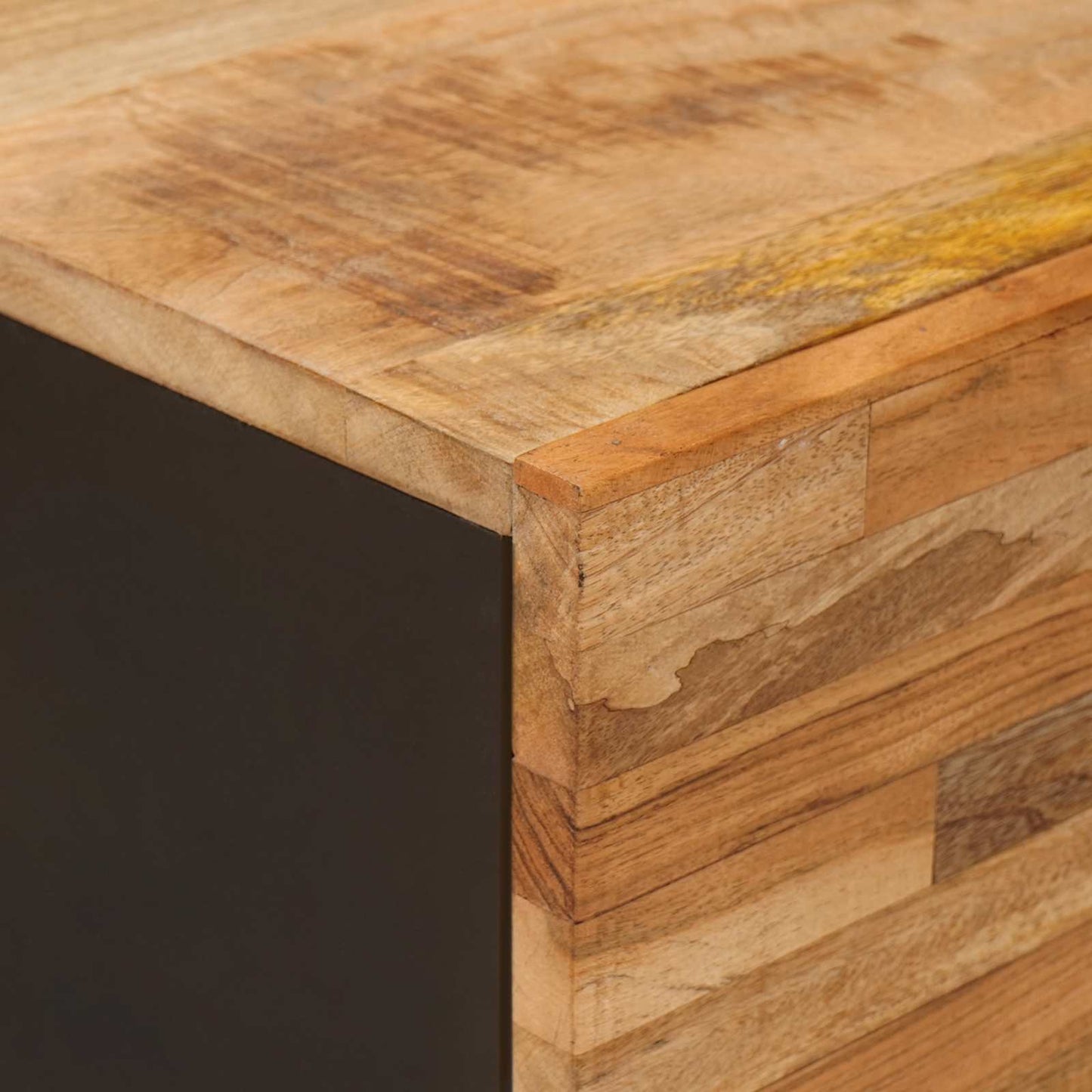 Kaffebord Brun 80 x 50 x 40 cm Massiv mango tre