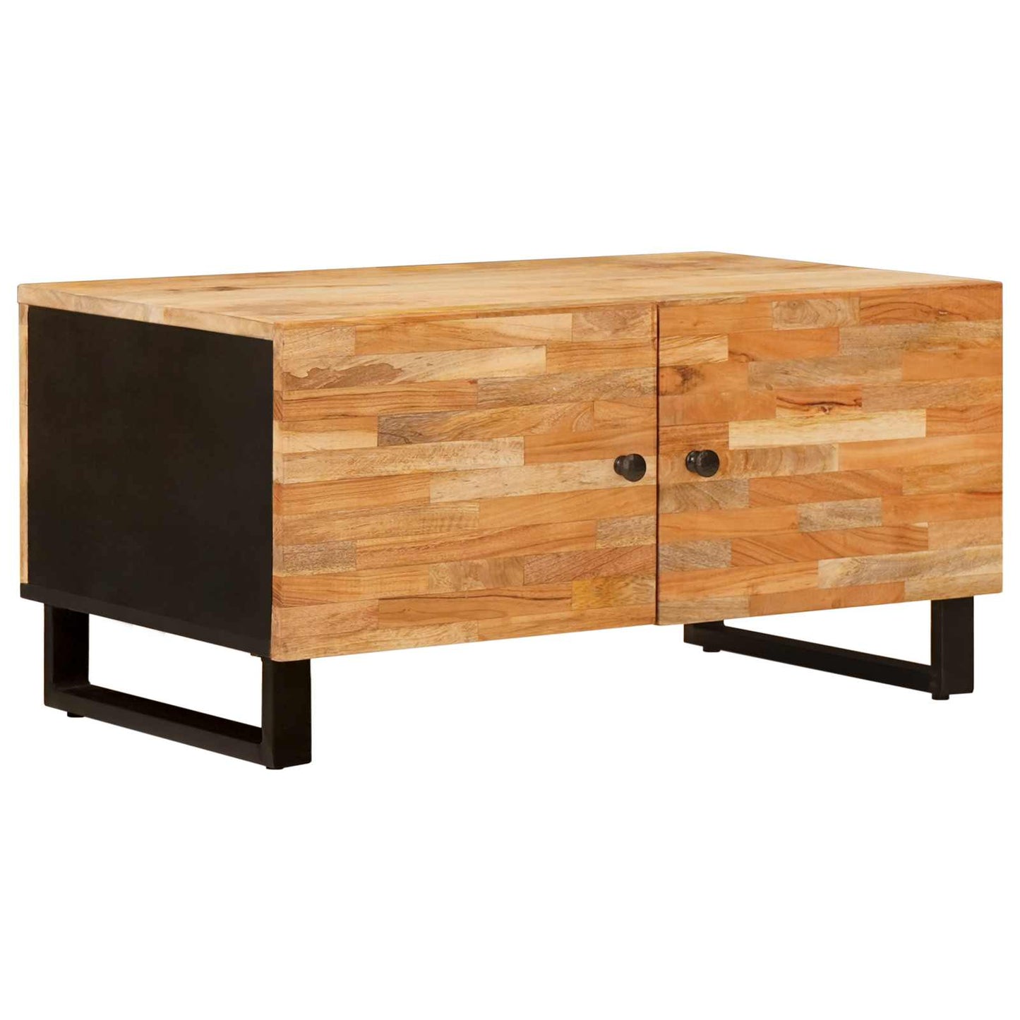 Kaffebord Brun 80 x 50 x 40 cm Massiv mango tre