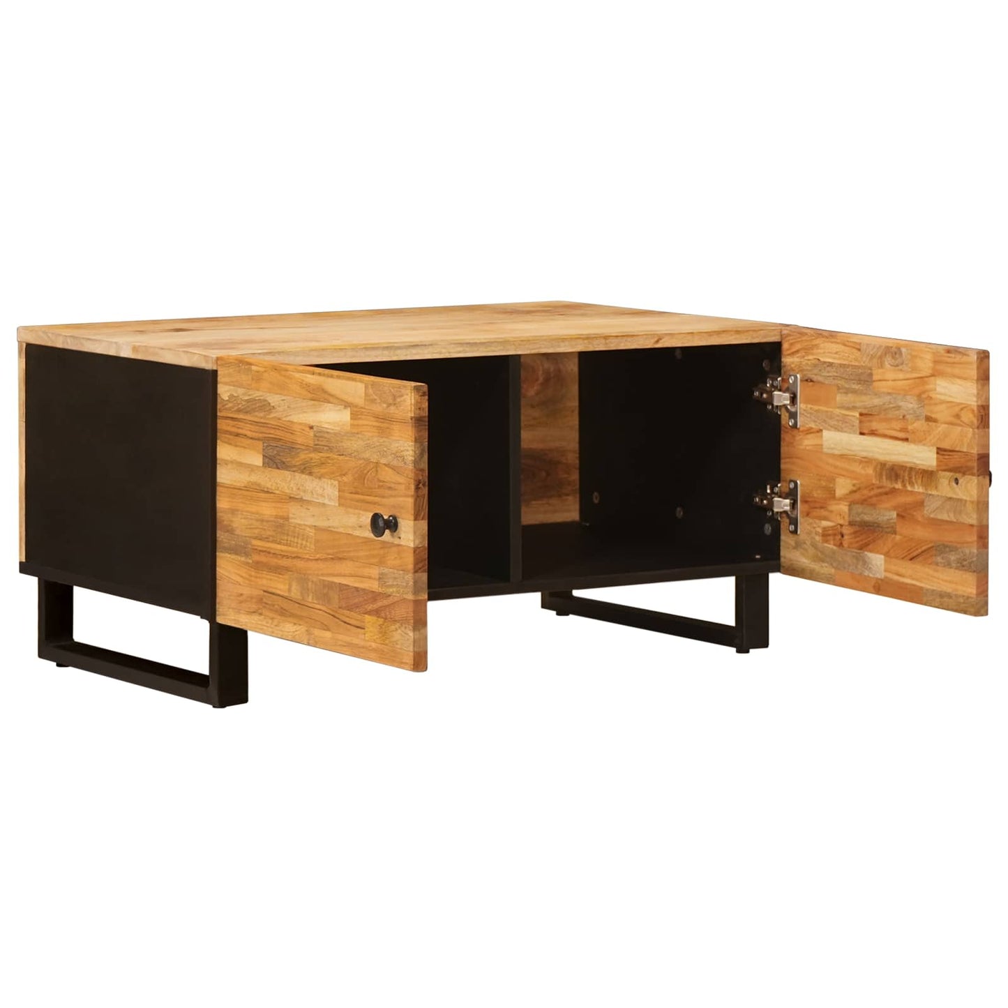 Kaffebord Brun 80 x 50 x 40 cm Massiv mango tre