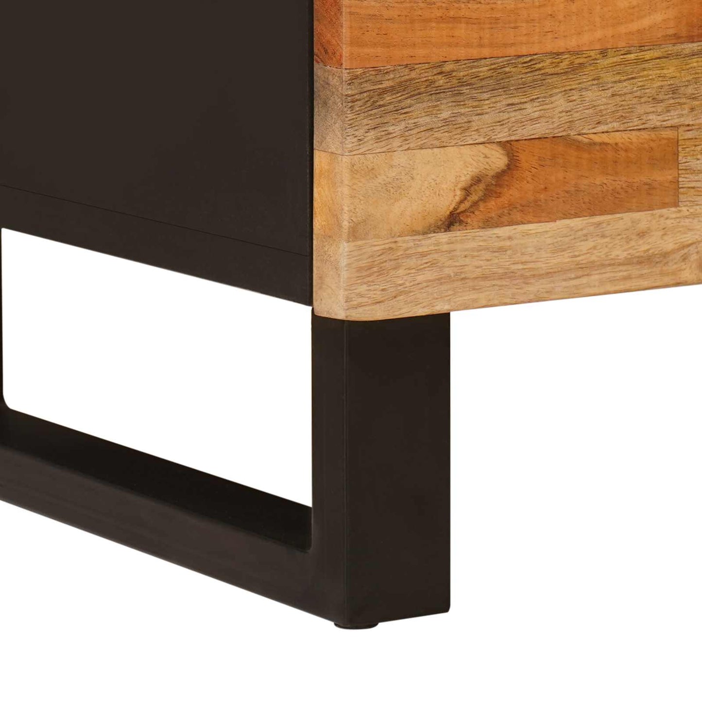 Sengekabinett med skuff Brun 50 x 33 x 60 cm Massiv mango tre