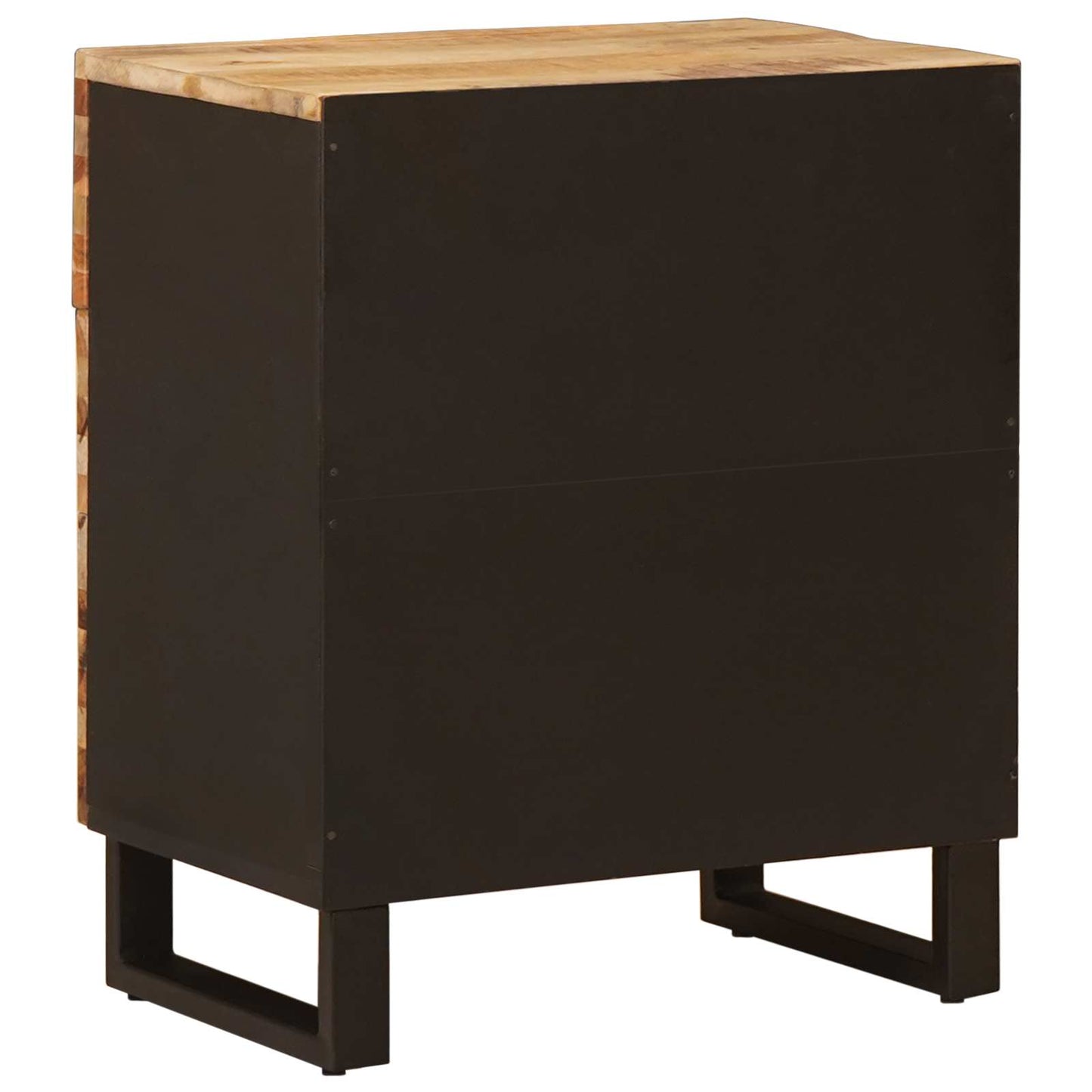 Sengekabinett med skuff Brun 50 x 33 x 60 cm Massiv mango tre