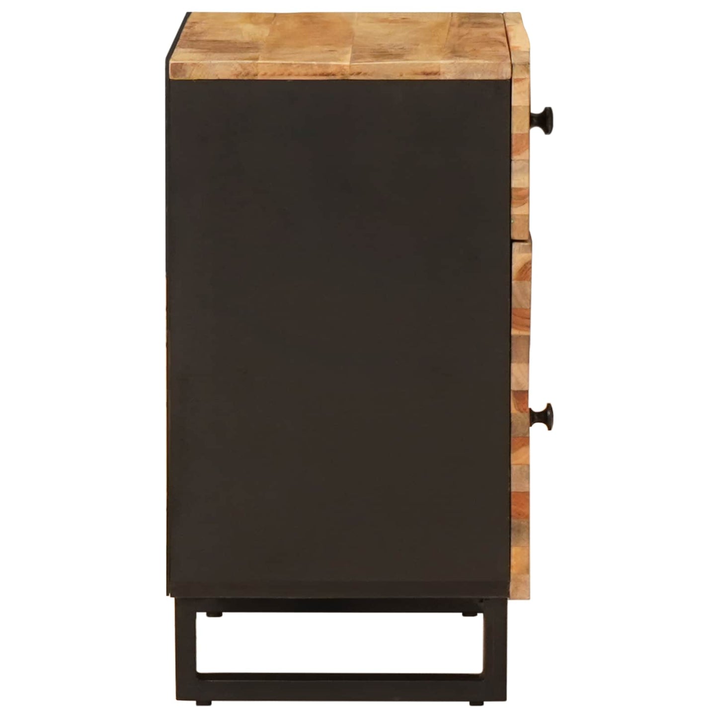 Sengekabinett med skuff Brun 50 x 33 x 60 cm Massiv mango tre