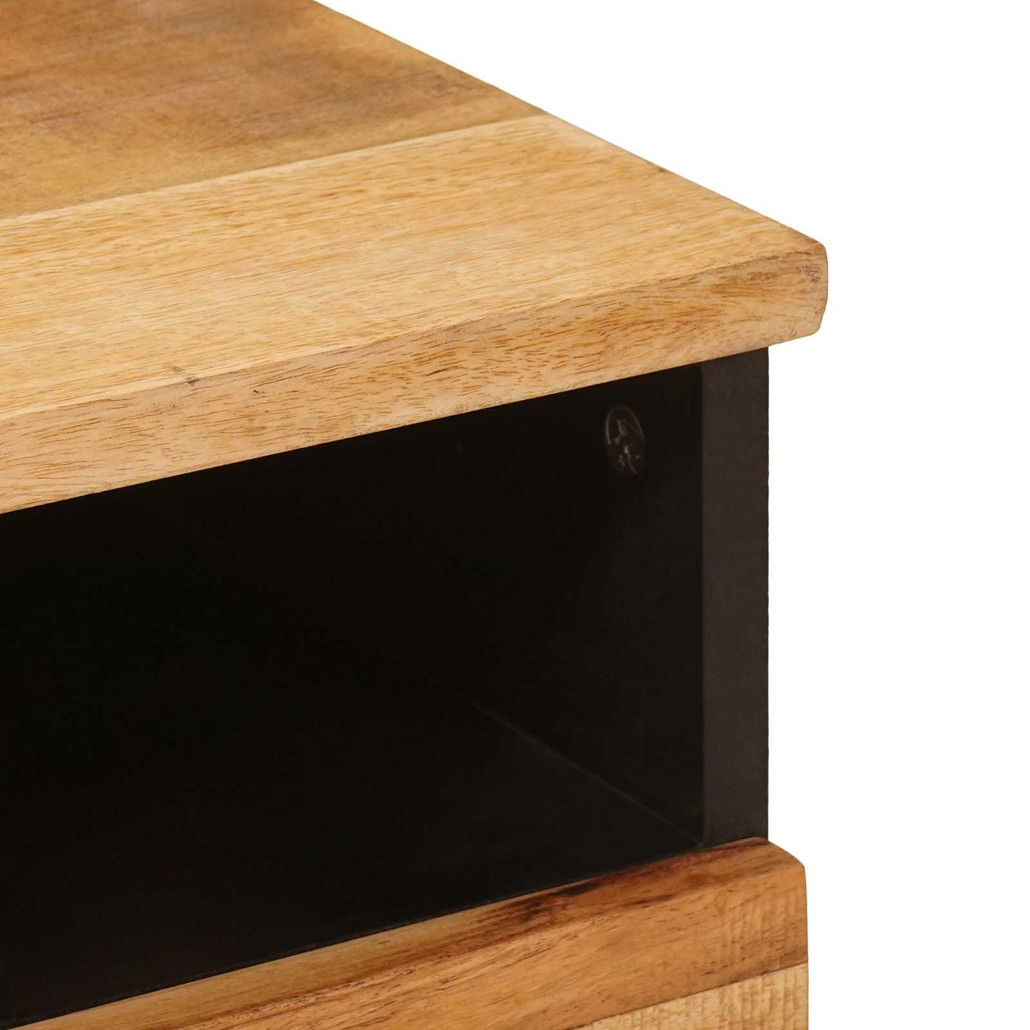 Kaffebord med skuff Brun 80 x 54 x 40 cm Massiv mango tre