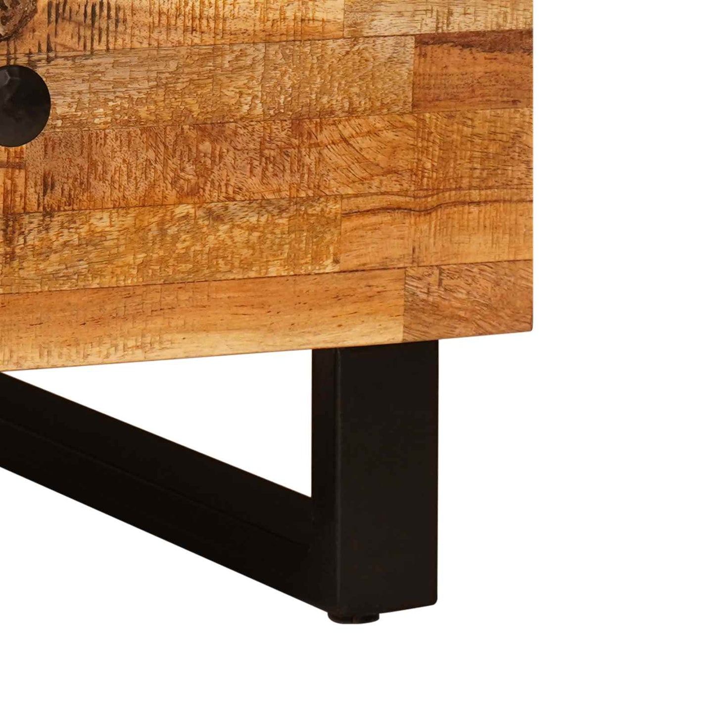 Kaffebord med skuff Brun 80 x 54 x 40 cm Massiv mango tre