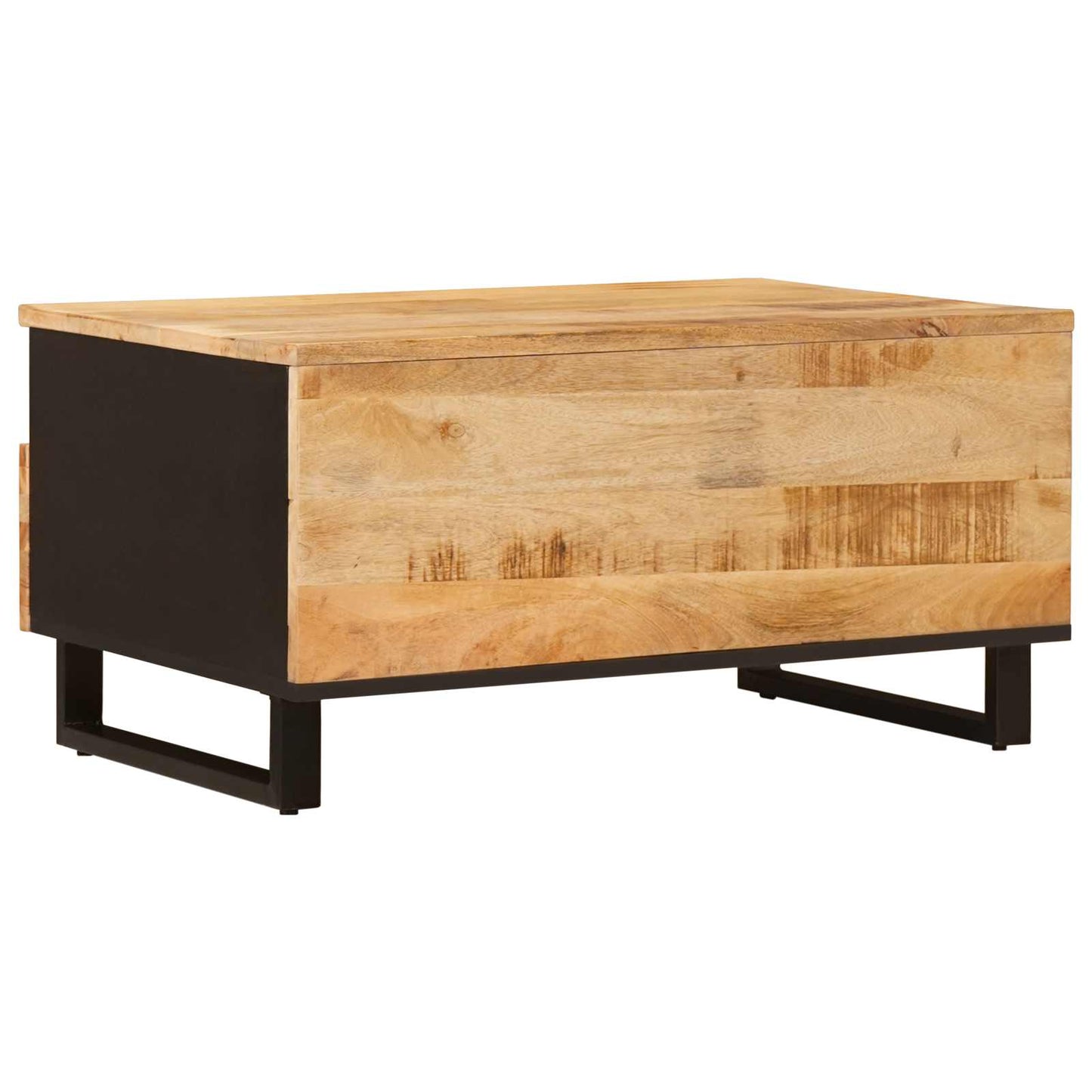 Kaffebord med skuff Brun 80 x 54 x 40 cm Massiv mango tre