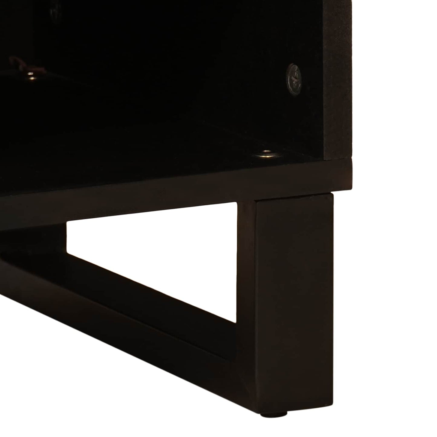 TV-skap med skuff Brun 100 x 33 x 46 cm Massiv mango tre