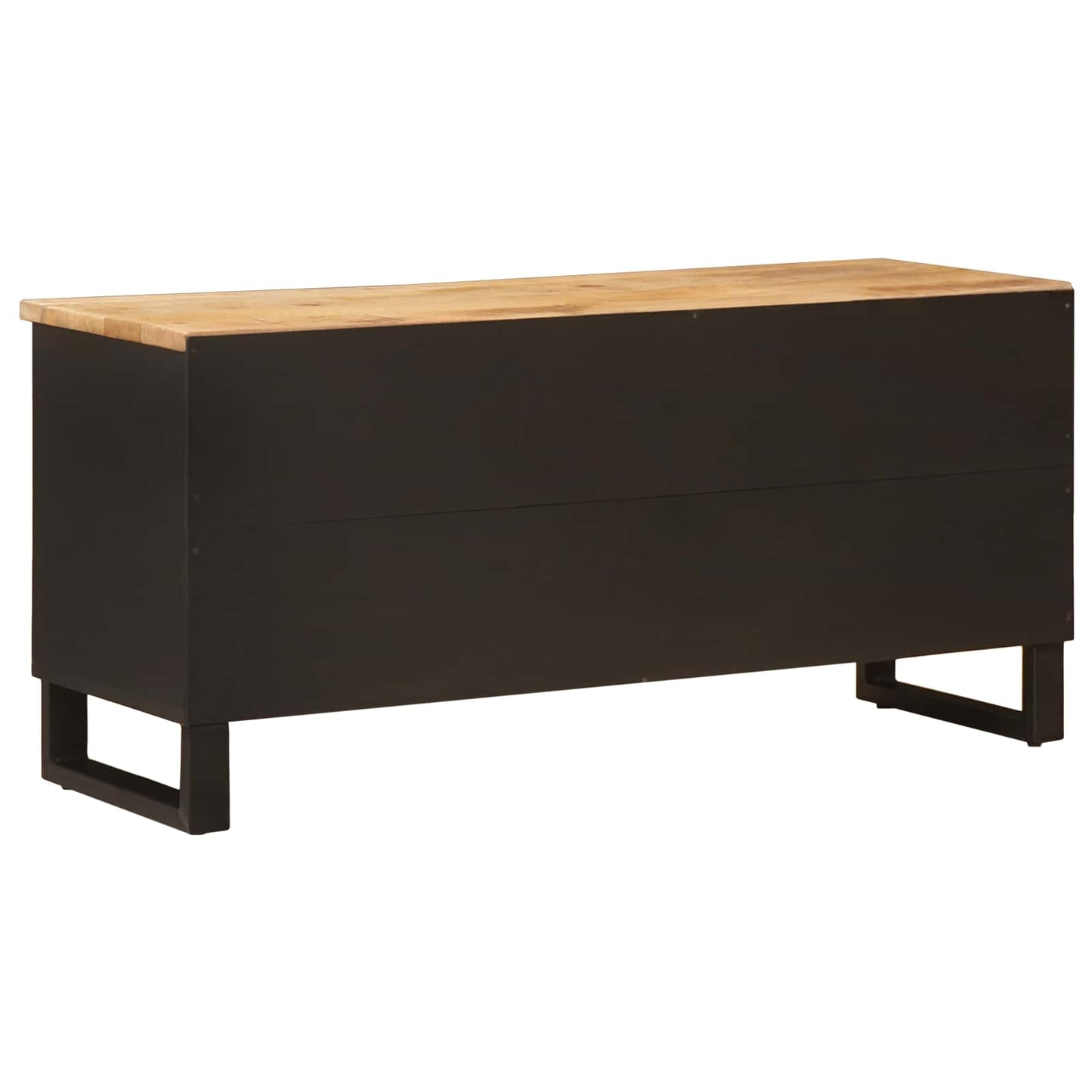 TV-skap med skuff Brun 100 x 33 x 46 cm Massiv mango tre