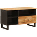 TV-skap med skuff Brun 80 x 33 x 46 cm Massiv mango tre