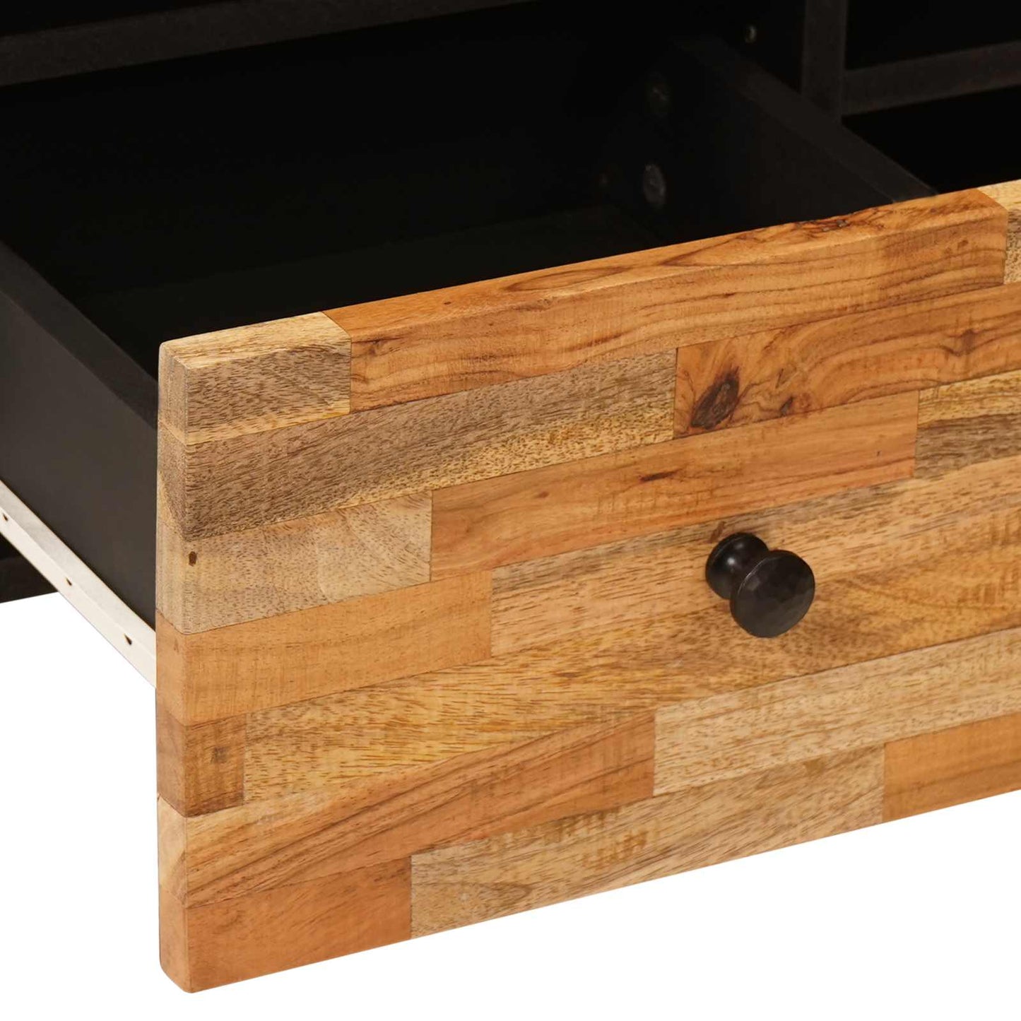 TV-skap med skuff Corona Brun 100 x 33 x 46 cm Massiv mango tre
