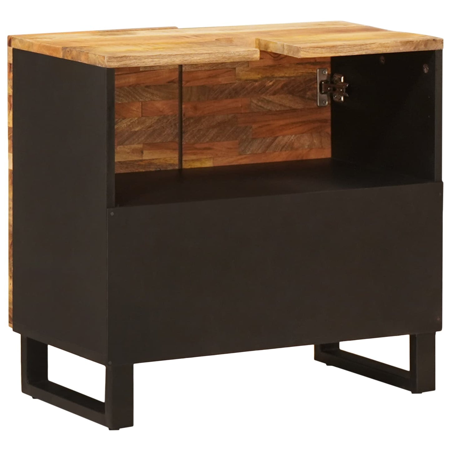 Baderomsvaskeskap Naturlig 62 x 33 x 58 cm Massiv mango tre