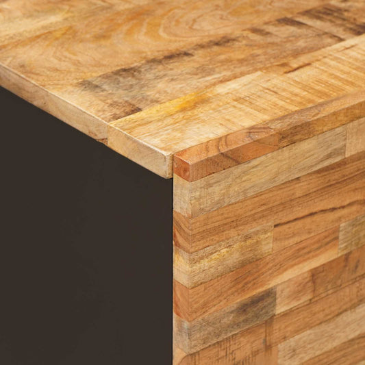 Baderom Hengende Skap Naturlig 38 x 33 x 48 cm Massiv mango tre