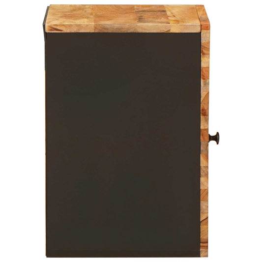 Baderom Hengende Skap Naturlig 38 x 33 x 48 cm Massiv mango tre