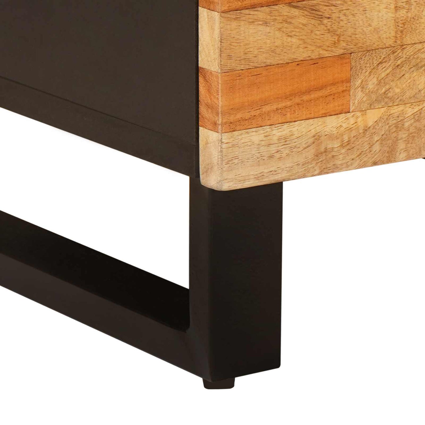 Sideskap med skuff Brun 40 x 33 x 75 cm Massiv mango tre