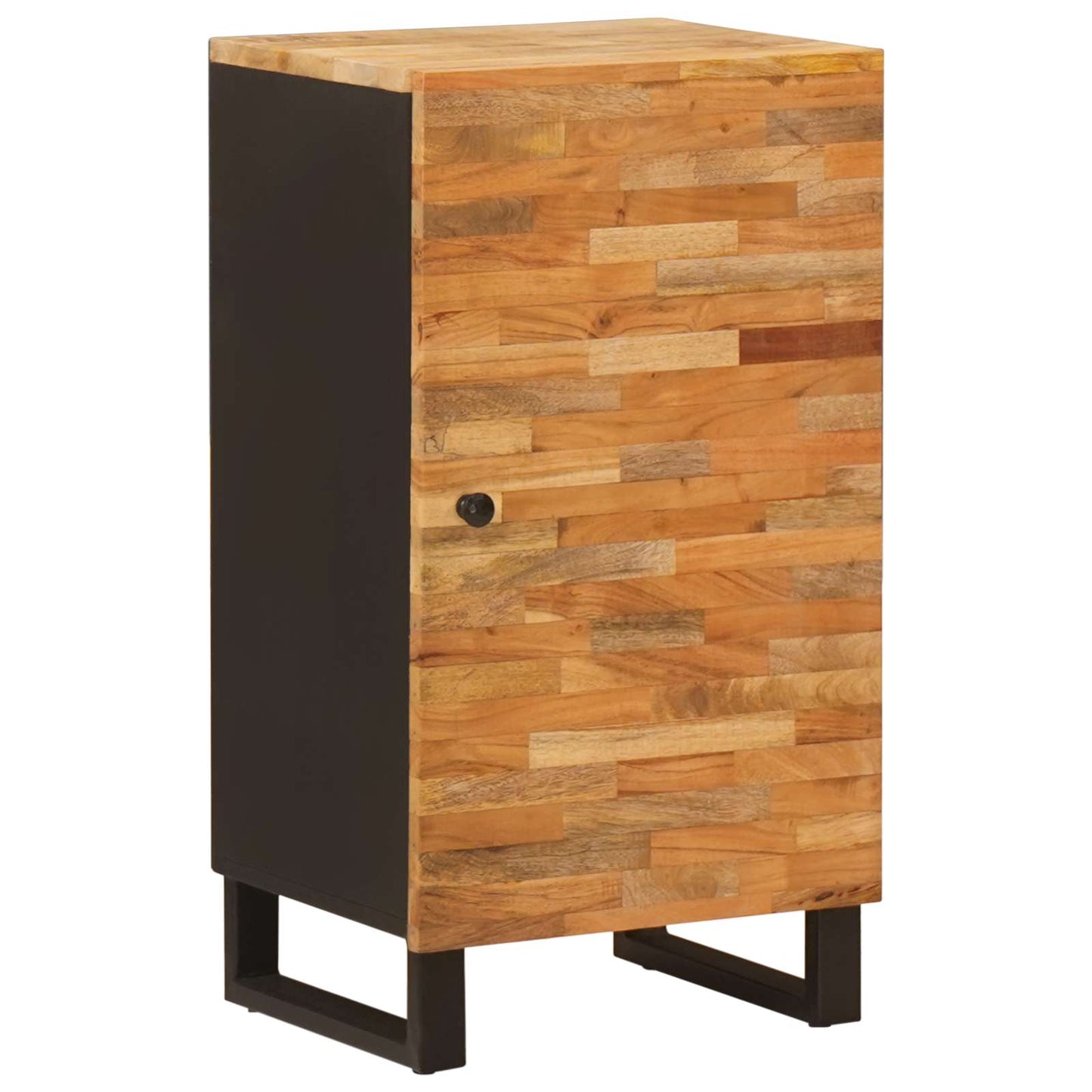 Sideskap med lagring Brun 40 x 33 x 75 cm Massiv mango tre