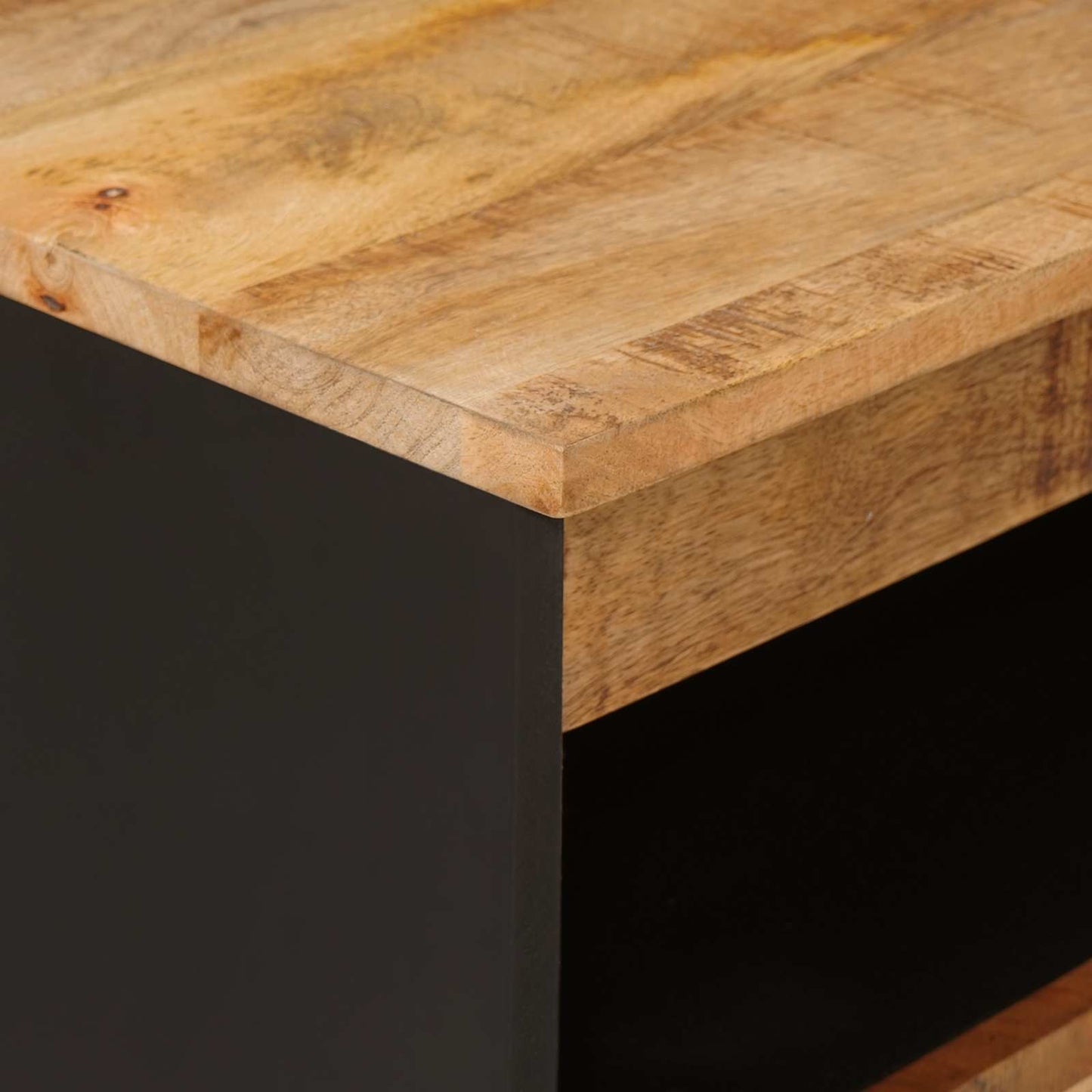 Sideskap med lagring Brun 60 x 33 x 75 cm Massiv mango tre