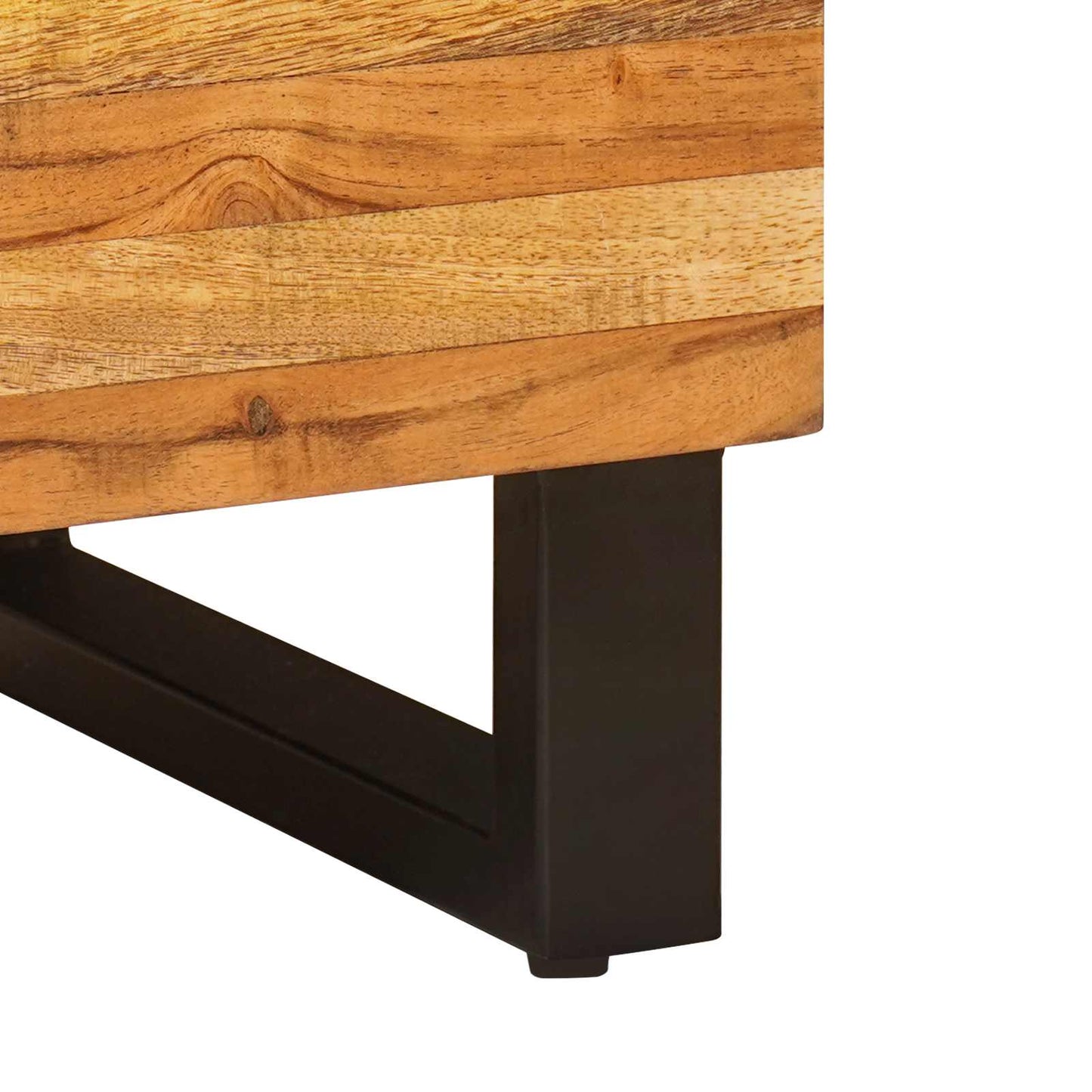 Sideskap med lagring Brun 60 x 33 x 75 cm Massiv mango tre