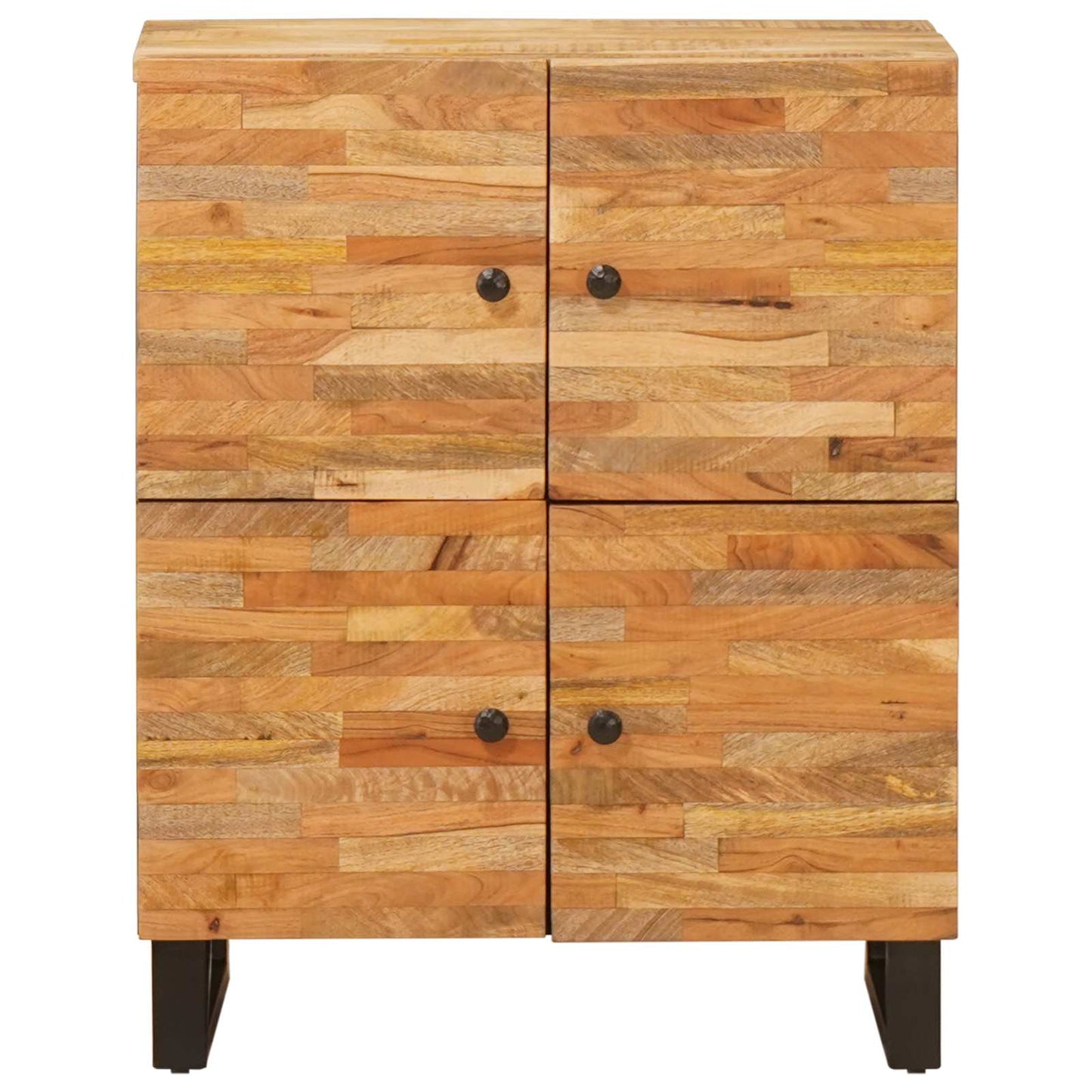 Sideskap med lagring Brun 60 x 33 x 75 cm Massiv mango tre