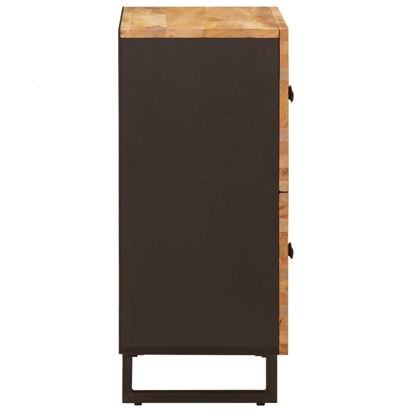 Sideskap med lagring Brun 60 x 33 x 75 cm Massiv mango tre