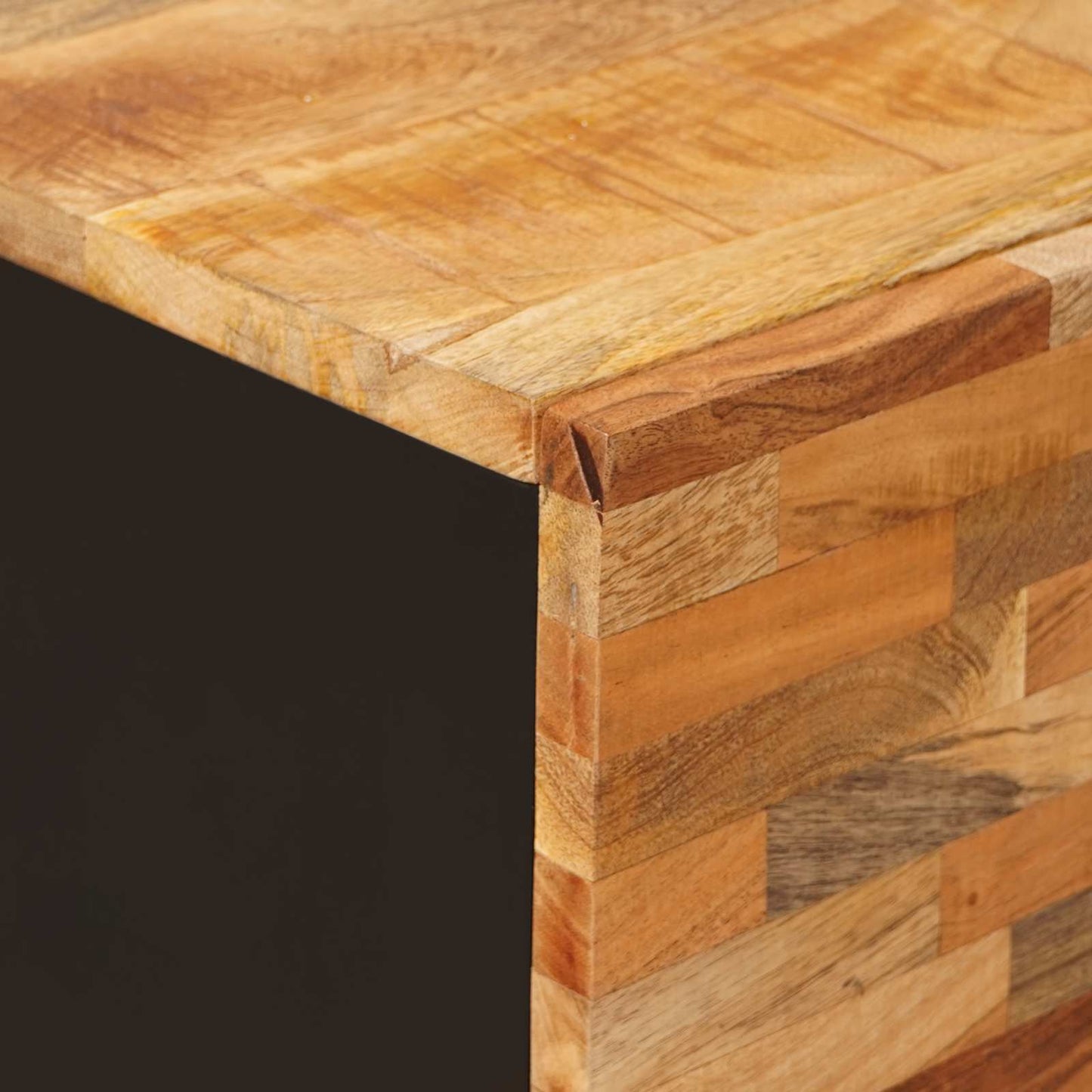 Lagerhøyskaper Brun 60 x 33 x 100 cm Massiv mango tre