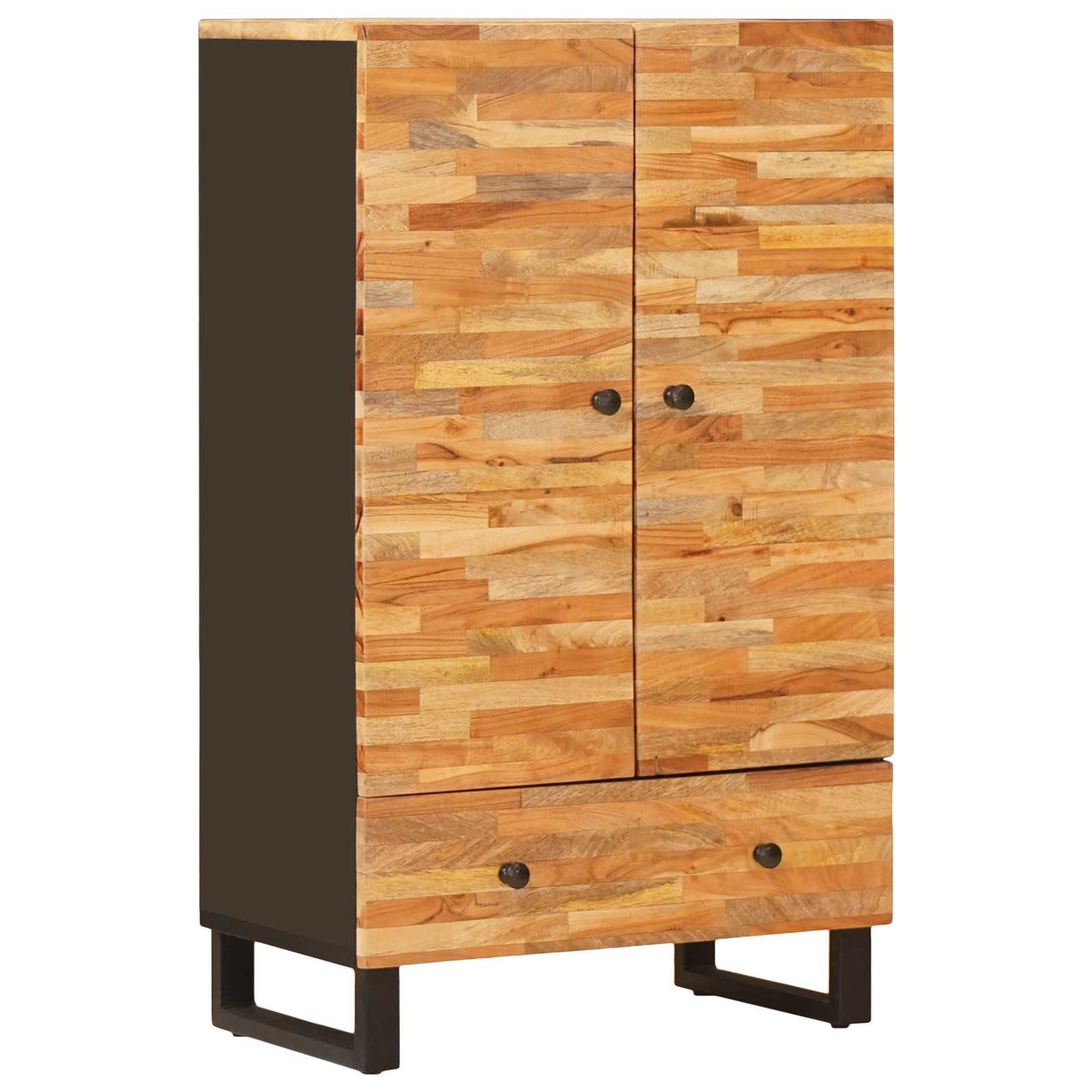 Lagerhøyskaper Brun 60 x 33 x 100 cm Massiv mango tre