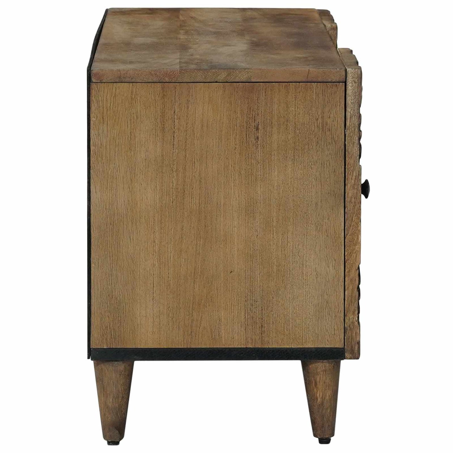 TV-skap med lagring Brun 105 x 33,5 x 46 cm Massiv mango tre